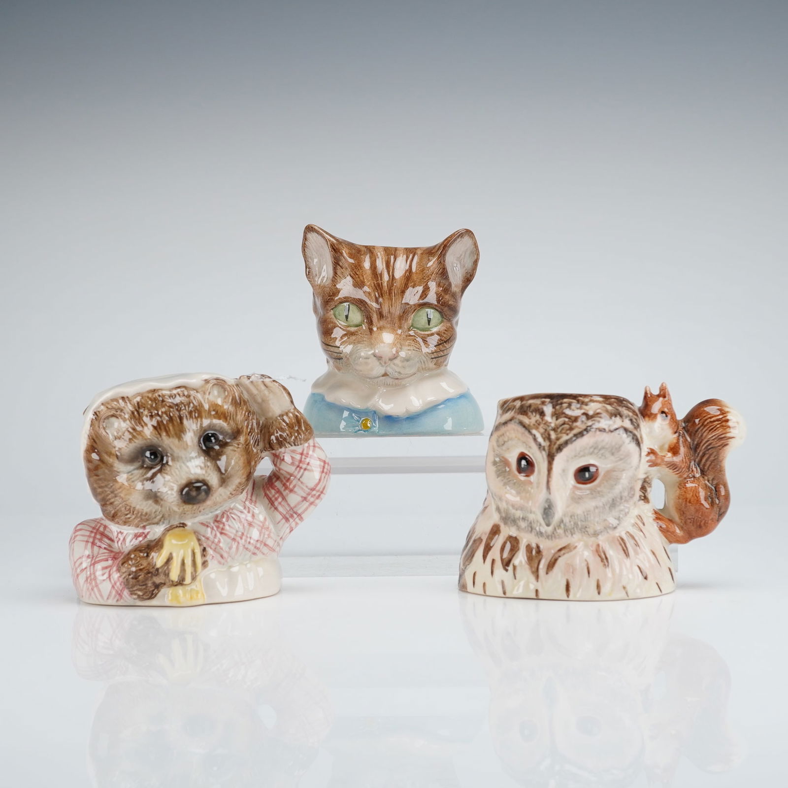 3pc Beswick Beatrix Potter's Character Jugs (1 of 3)