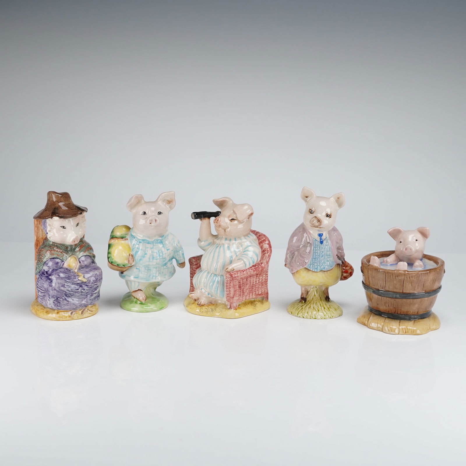 5pc Beswick Beatrix Potter's Figurines (1 of 3)