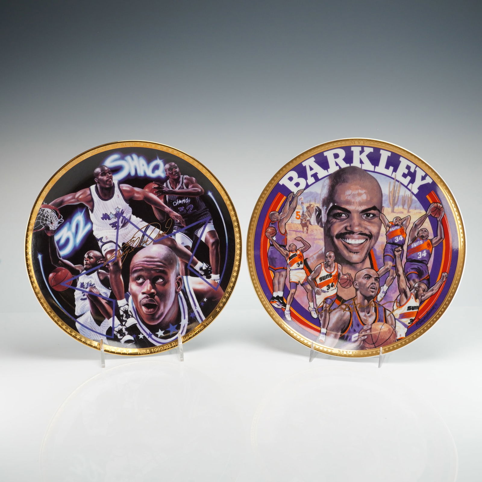 2pc Sports Impressions NBA Collector Plates (1 of 4)