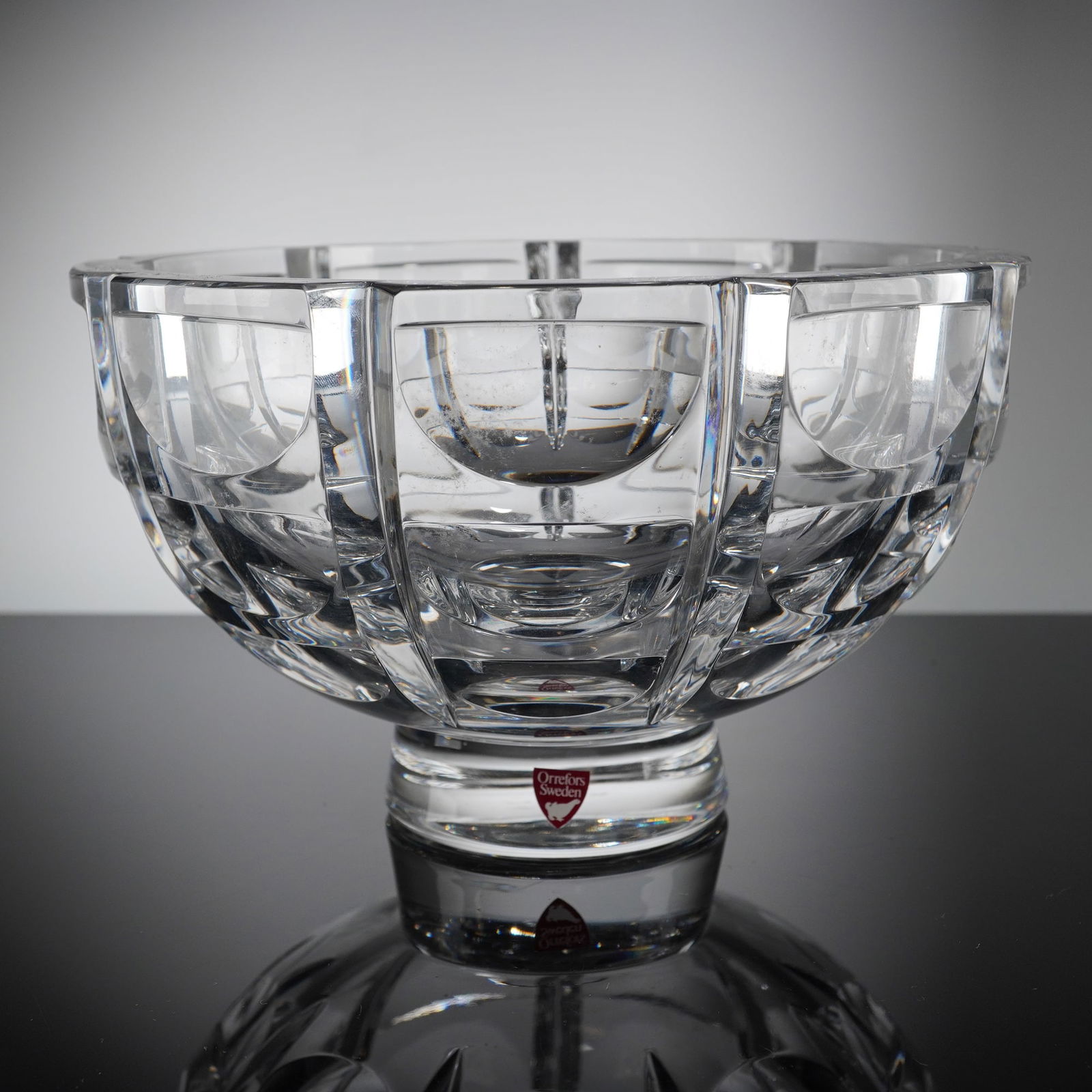 Orrefors Crystal Thousand Windows Bowl (1 of 4)