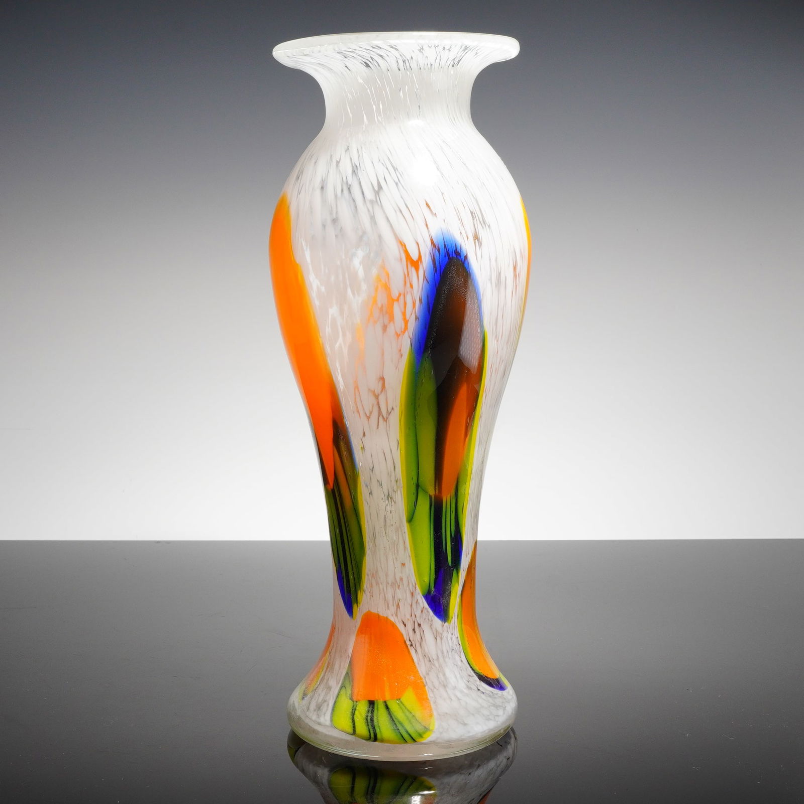 Mid Century Art Glass Vase (1 of 4)