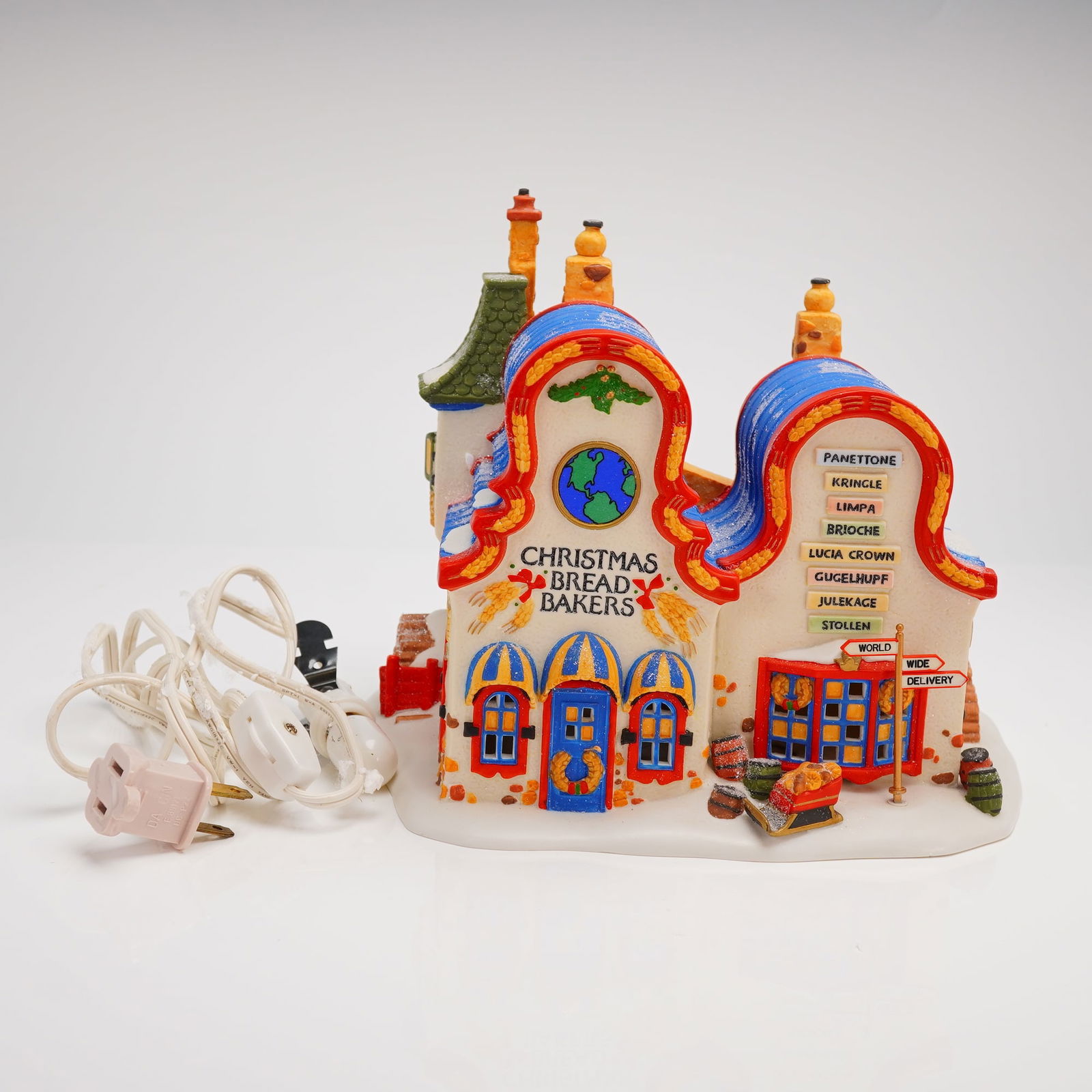 Department 56 North Pole Series Christmas Bread Makers Illuminated Building (1 of 5)