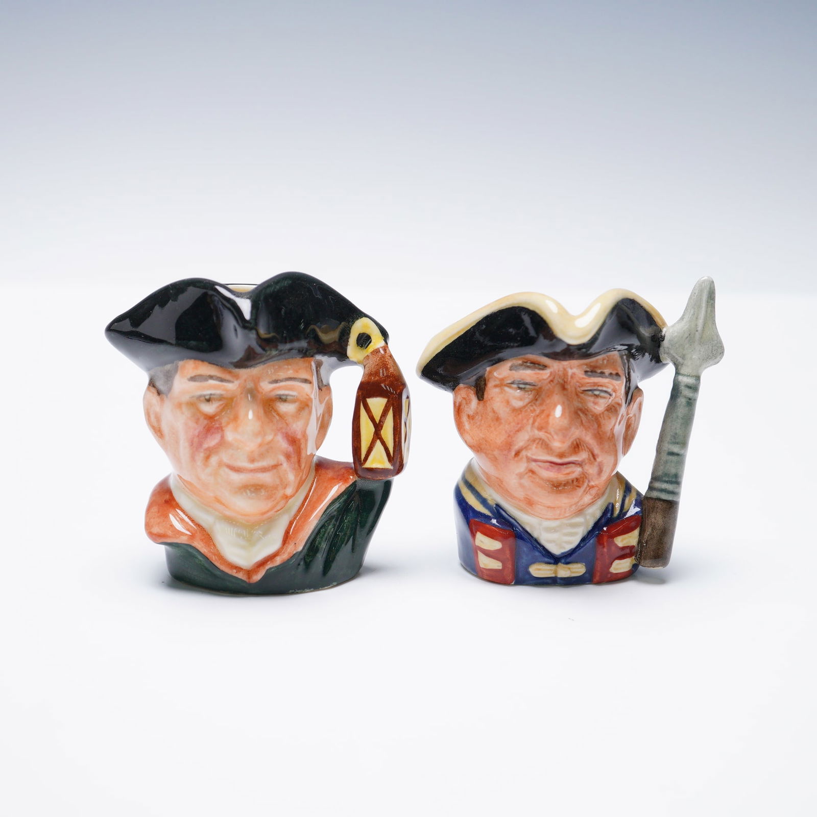 2pc Royal Doulton Williamsburg Character Jugs (1 of 3)