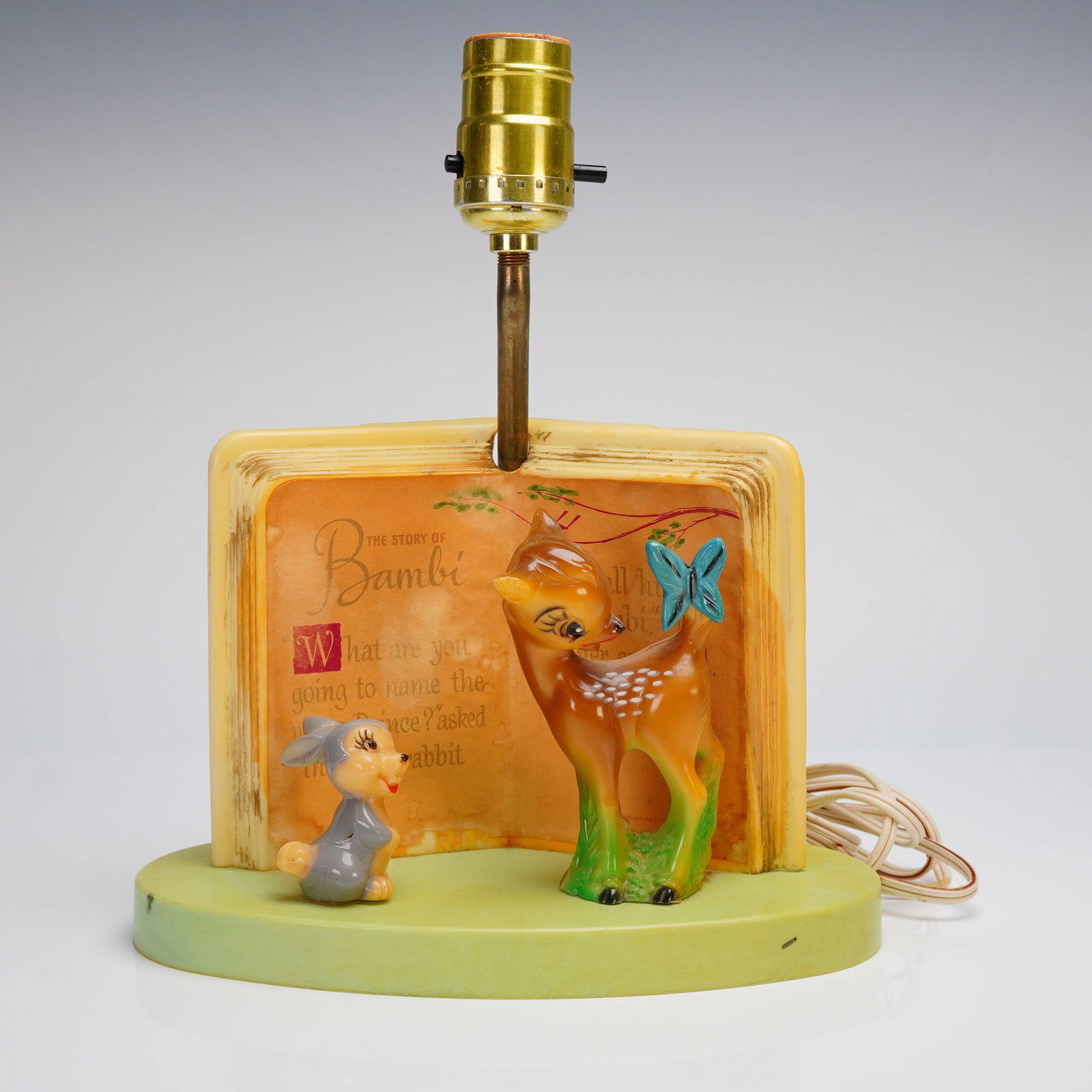 Dolly Toy Co. Disney Bambi and Thumper Children's Table Lamp (1 of 4)