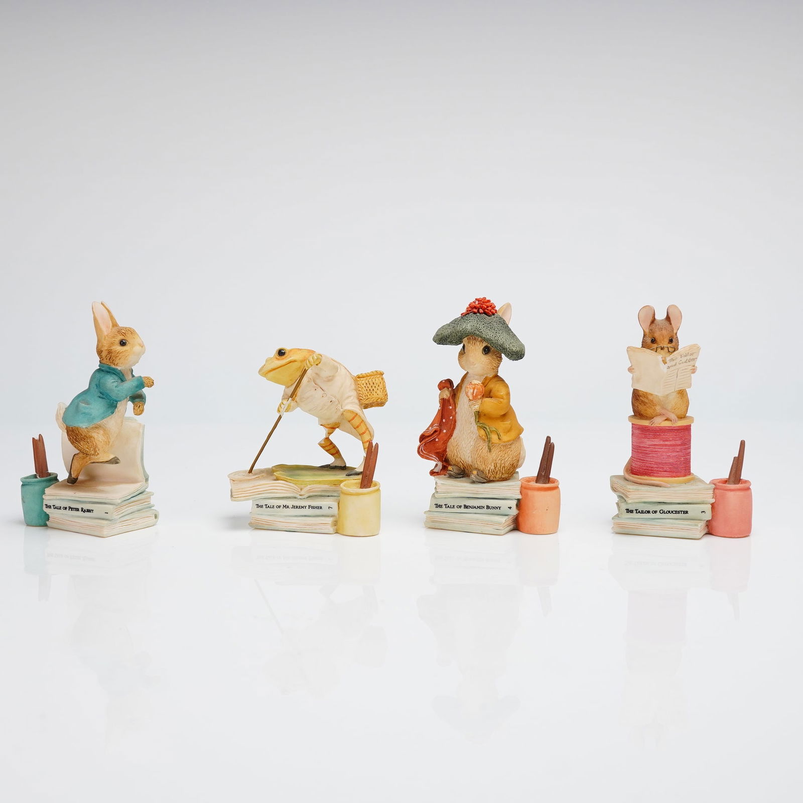 4pc Border Fine Arts Studios The World of Beatrix Potter Figurines (1 of 5)