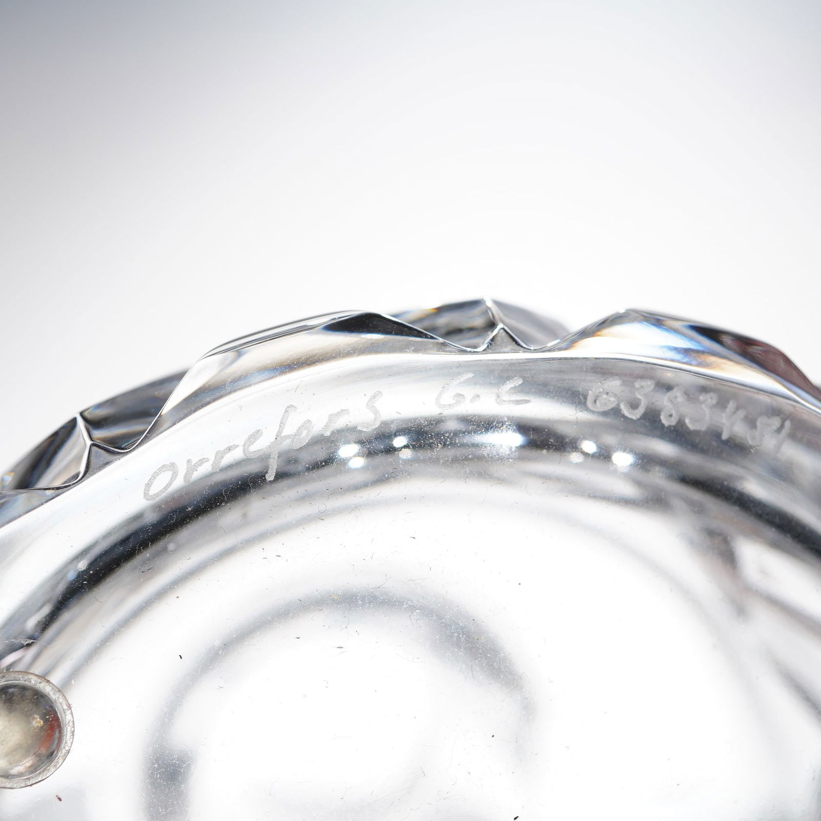 Orrefors Sofiero Crystal Decanter - 4