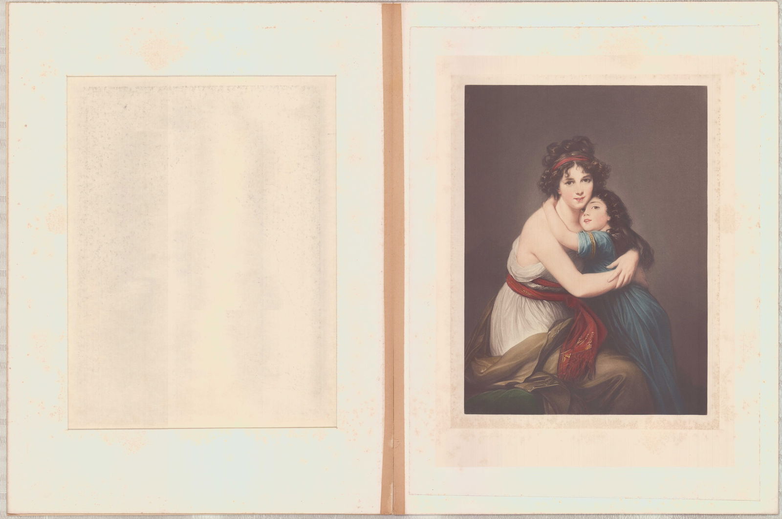 Vigee Le Brun Self Portrait with Daughter (1 of 1)