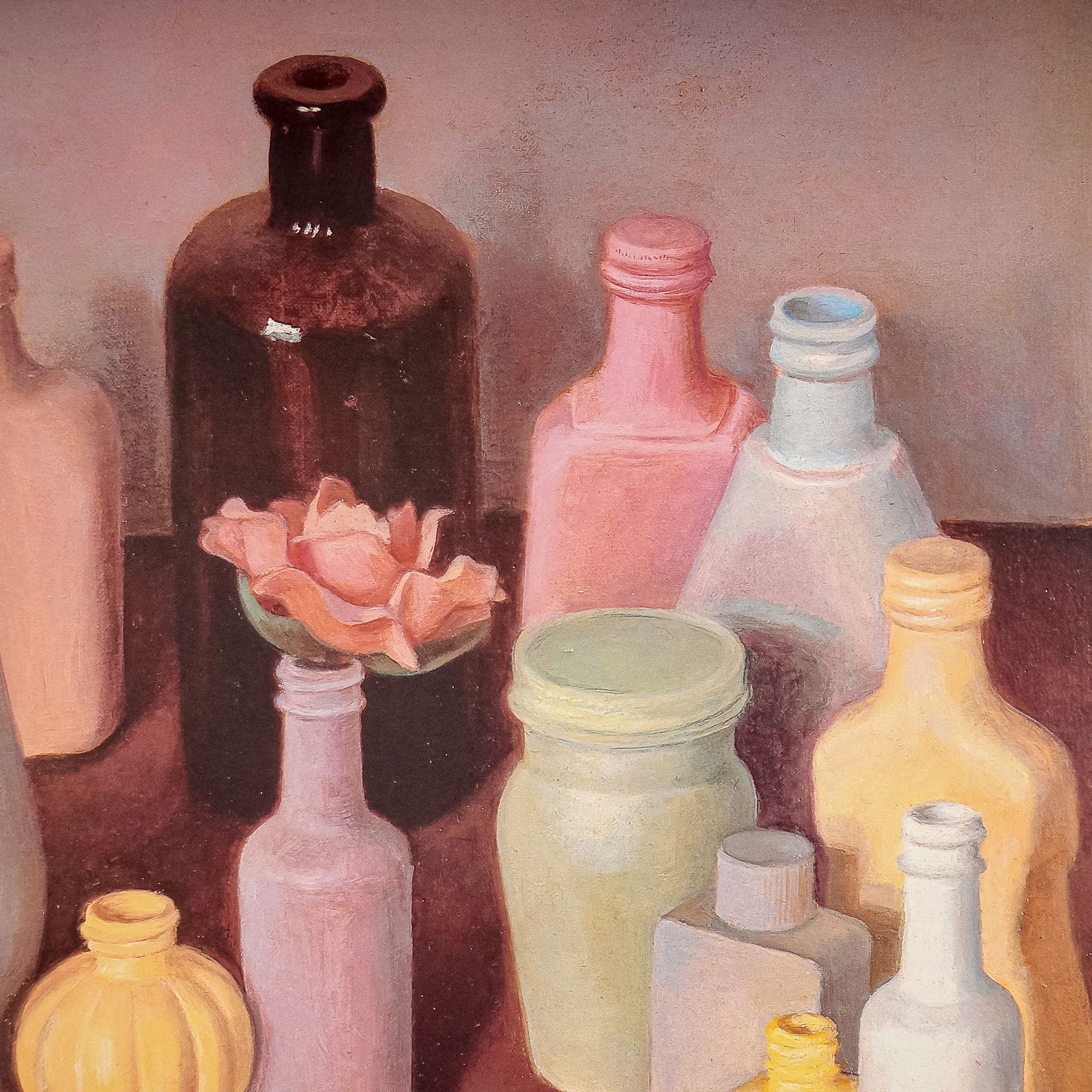 Tomar Levine, Lithograph on Paper, Bottle Still Life, Signed & Numbered (1 of 4)