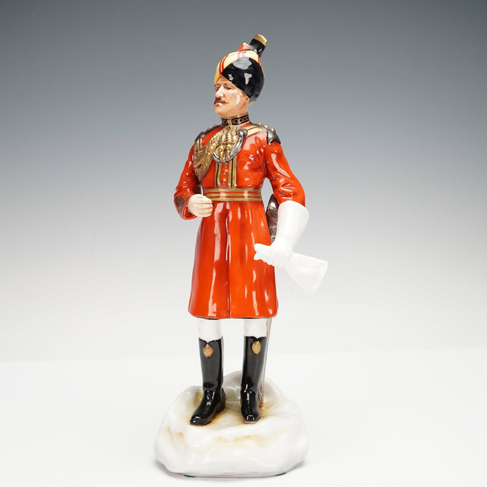Michael Sutty Porcelain Figurine, Governors Bodyguard Madras (1 of 3)