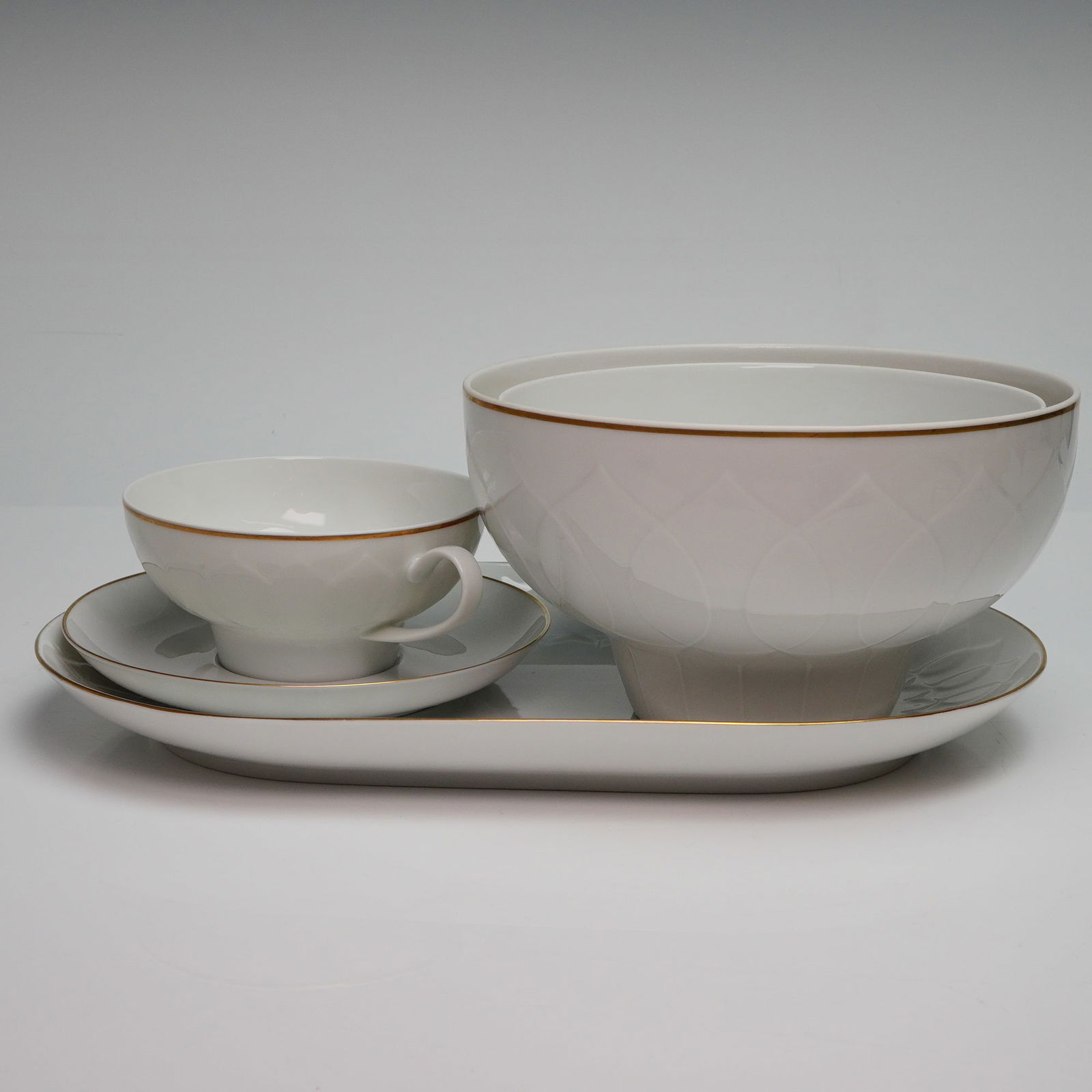 5pc Rosenthal Studio-linie Dinnerware, Secunda Gold (1 of 4)