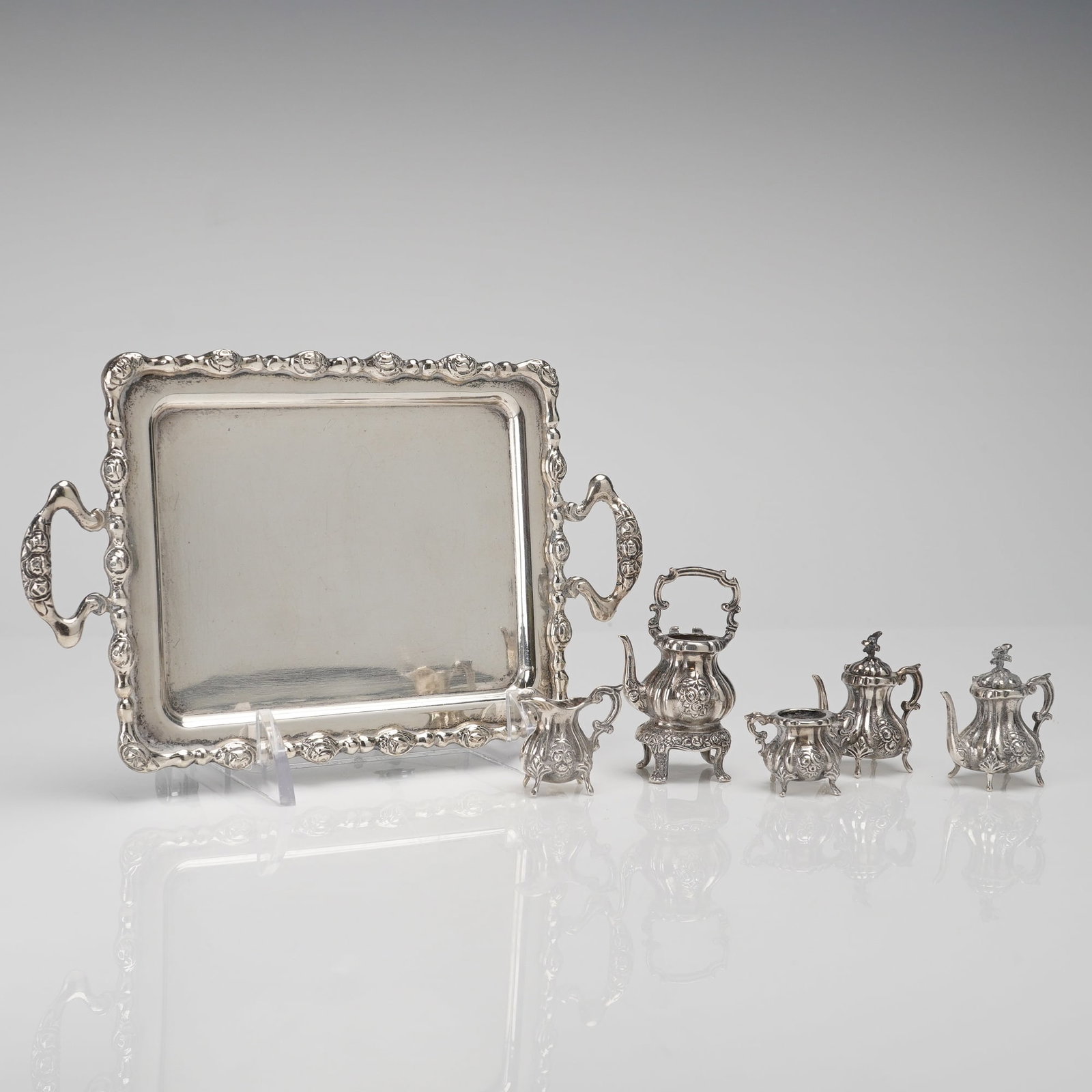 6pc Bela Sterling Miniature Cafeware Set (1 of 5)