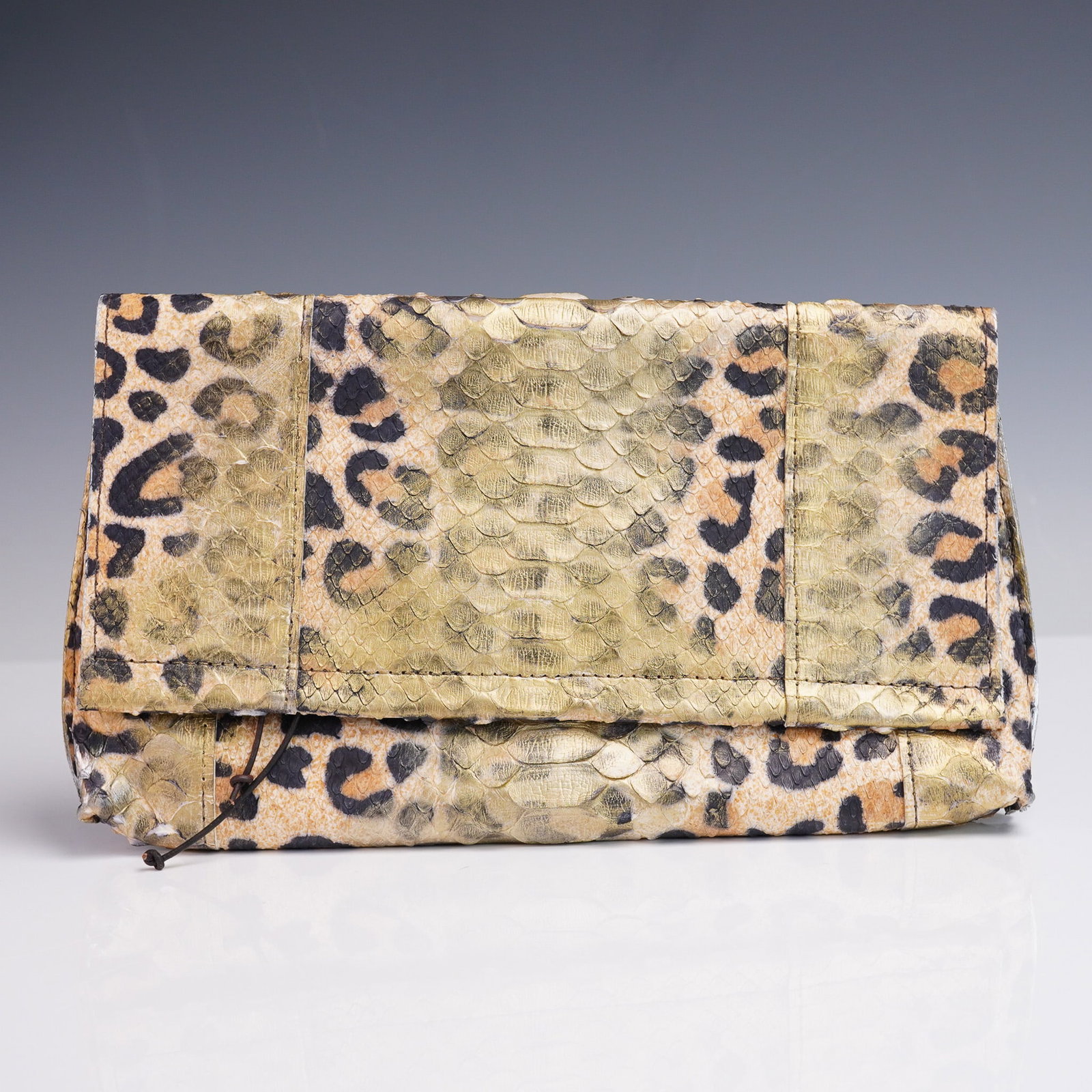 B. May Foldover Python Clutch Purse (1 of 7)