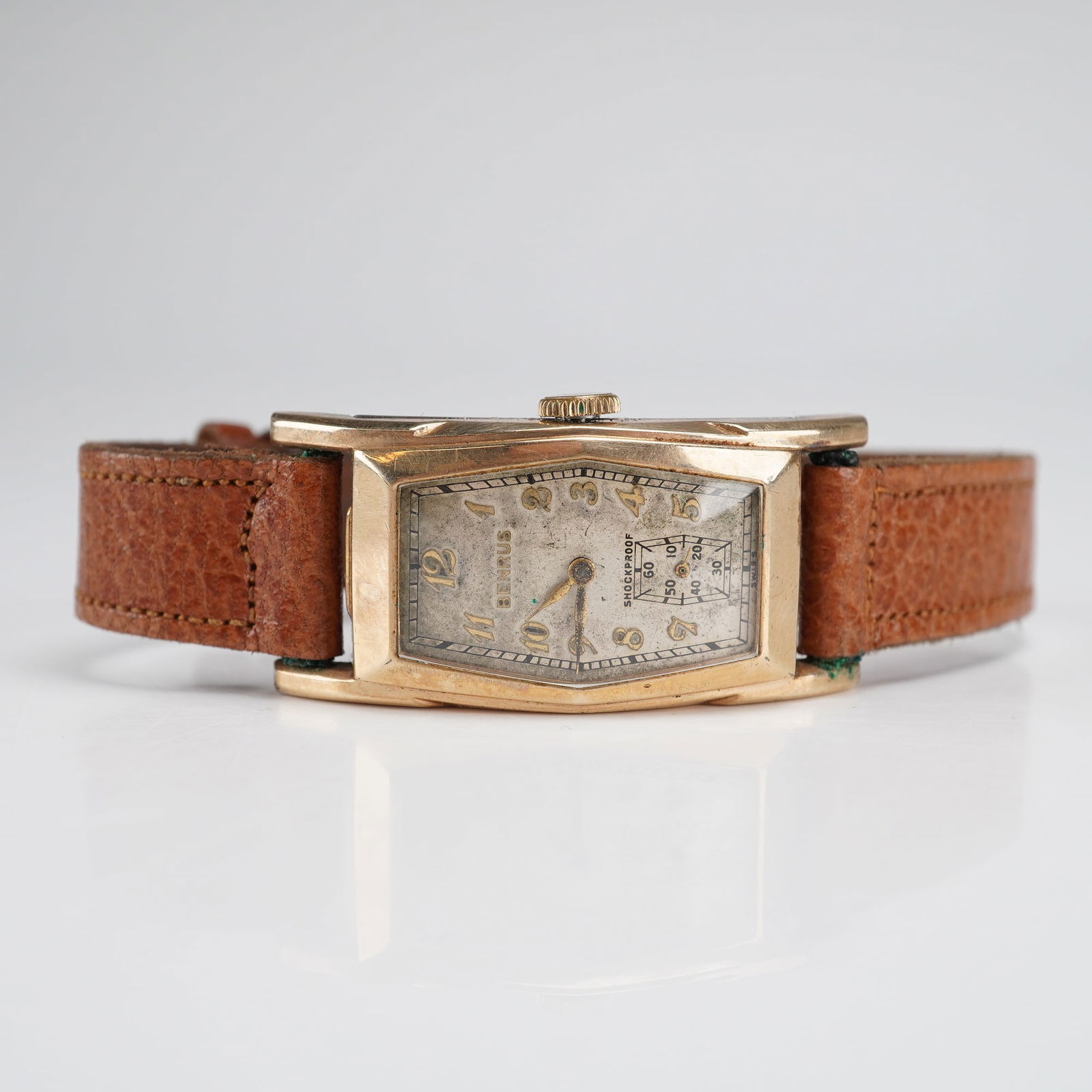 Vintage Benrus Art Deco Shockproof Wristwatch (1 of 4)