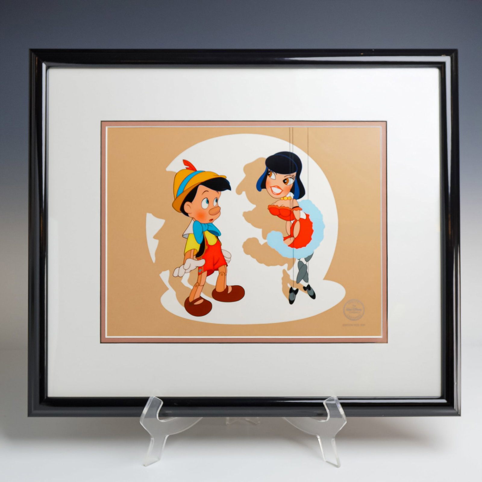 Walt Disney Studios Pinocchio Sericel Pinocchio and the Marionette (1 of 5)