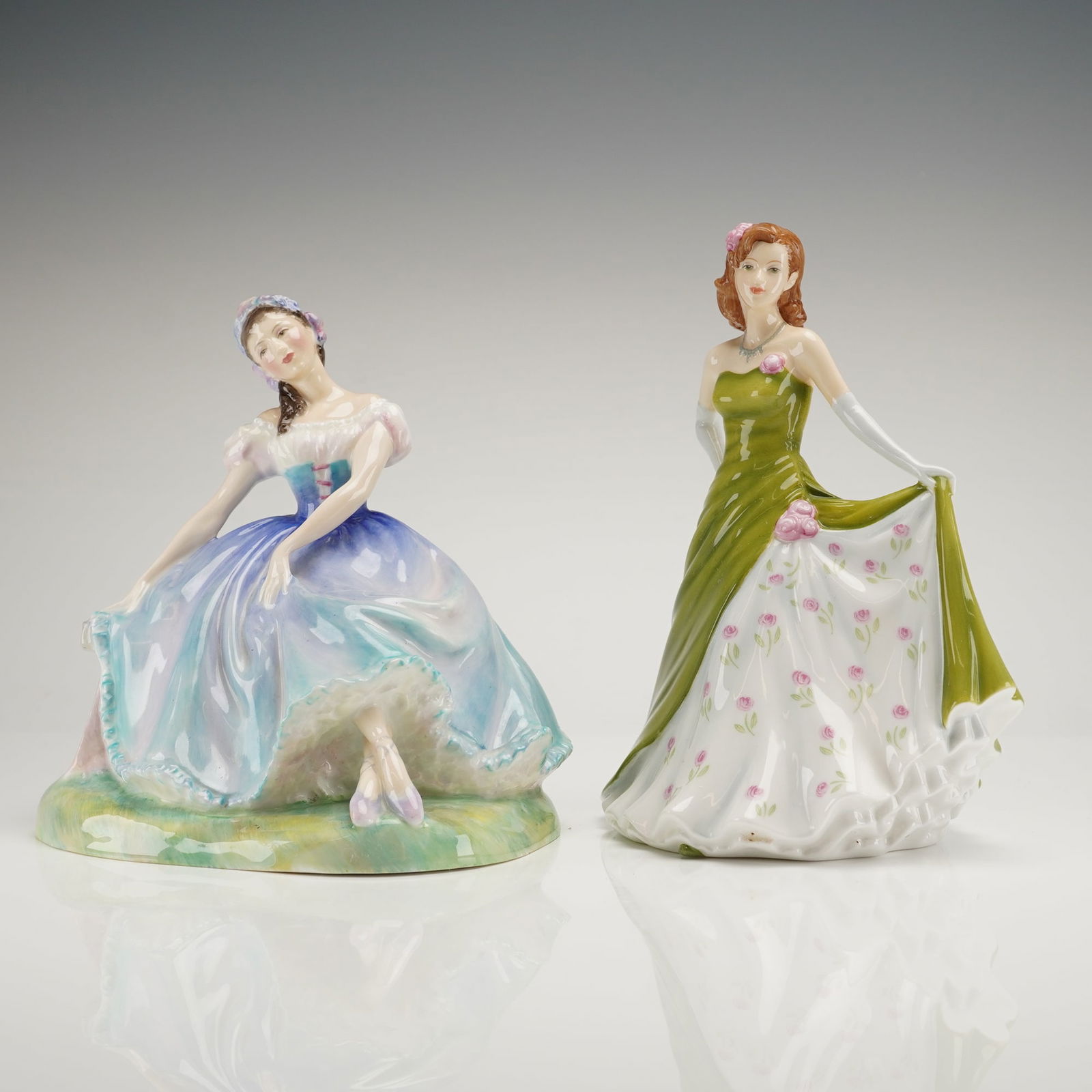 2 Royal Doulton Figurines, Garnet & Belle Laguna (1 of 3)