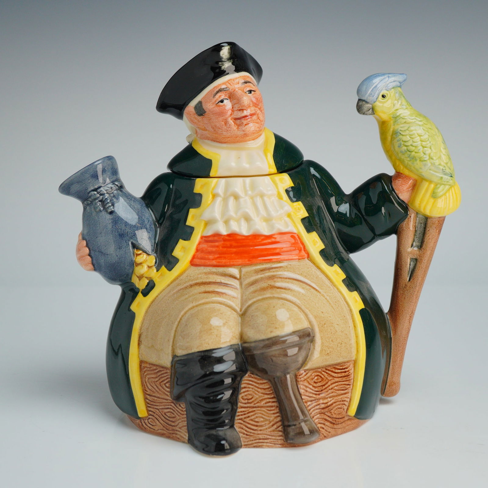 Royal Doulton Teapot, Long John Silver Character D6853 (1 of 5)