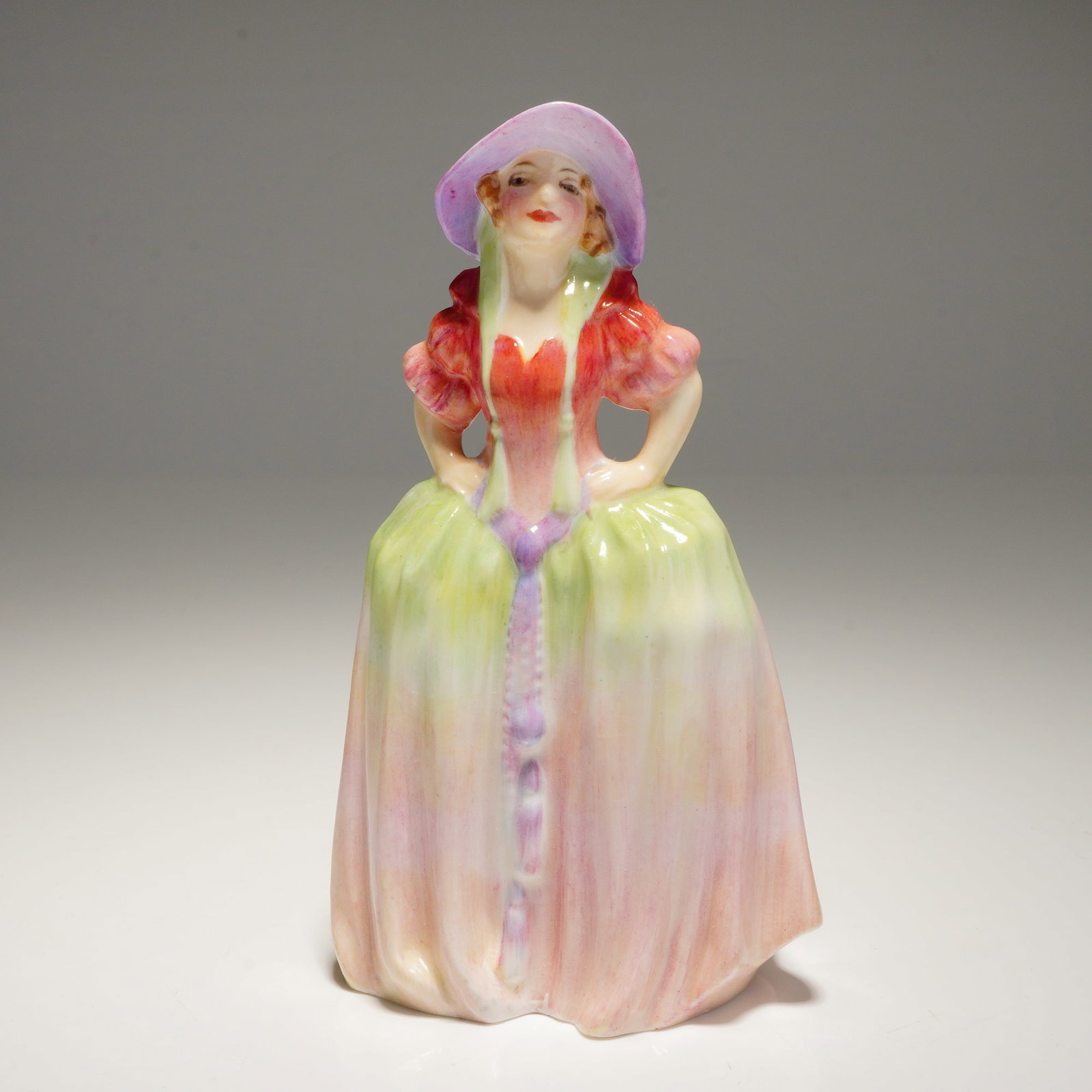 Royal Doulton Miniature Figurine Patricia M7 (1 of 3)