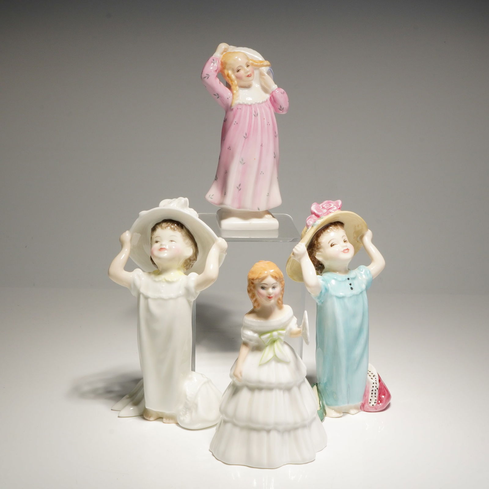 Collection of 4 Royal Doulton Bone China Figurines (1 of 3)