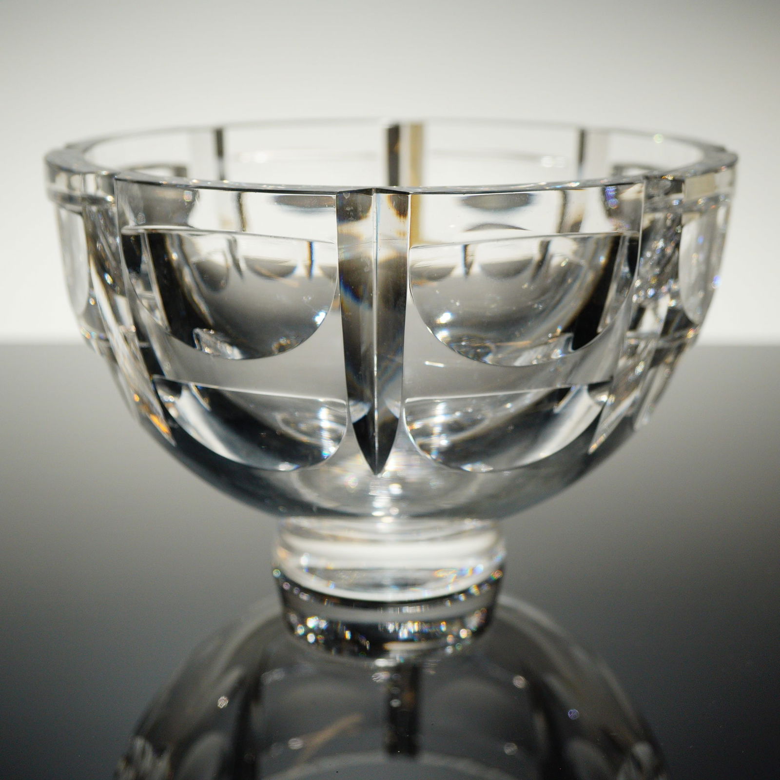 Orrefors Thousand Windows Crystal Bowl (1 of 3)