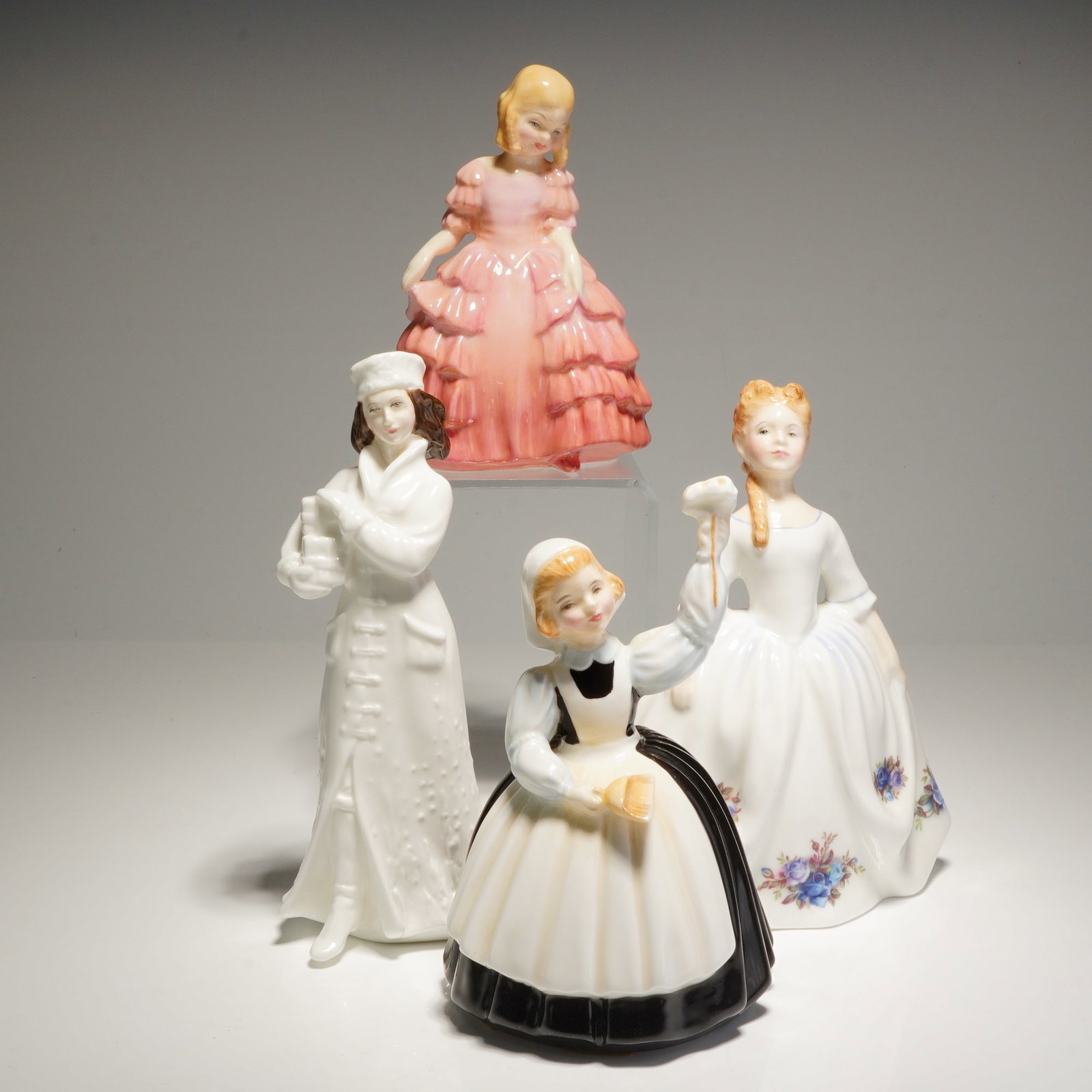 Collection of Four Royal Doulton Bone China Figurines (1 of 3)