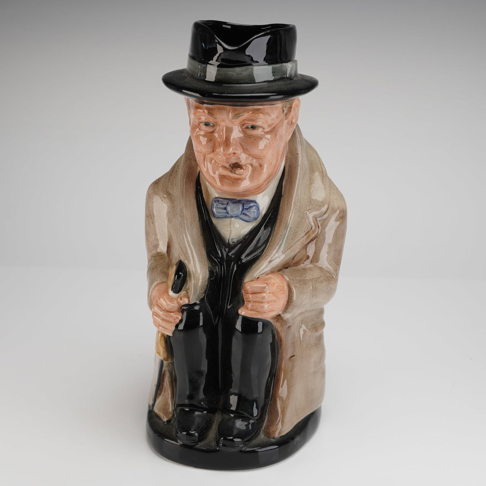 Royal Doulton Winston Churchill Large Toby Jug, Model D6171 (1 of 3)