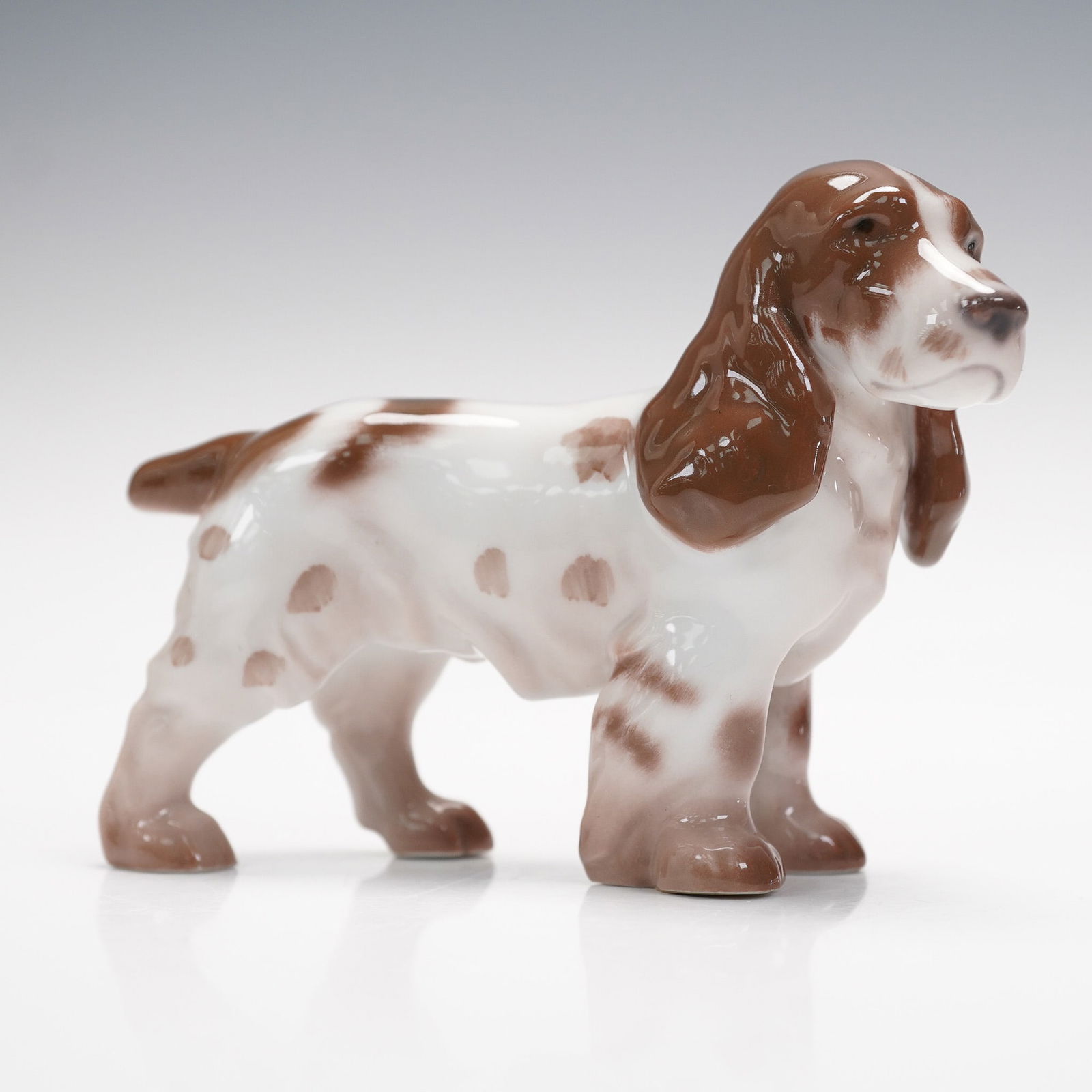 Bing and Grondahl Porcelain Figurine, Spaniel Dog 2172 (1 of 4)