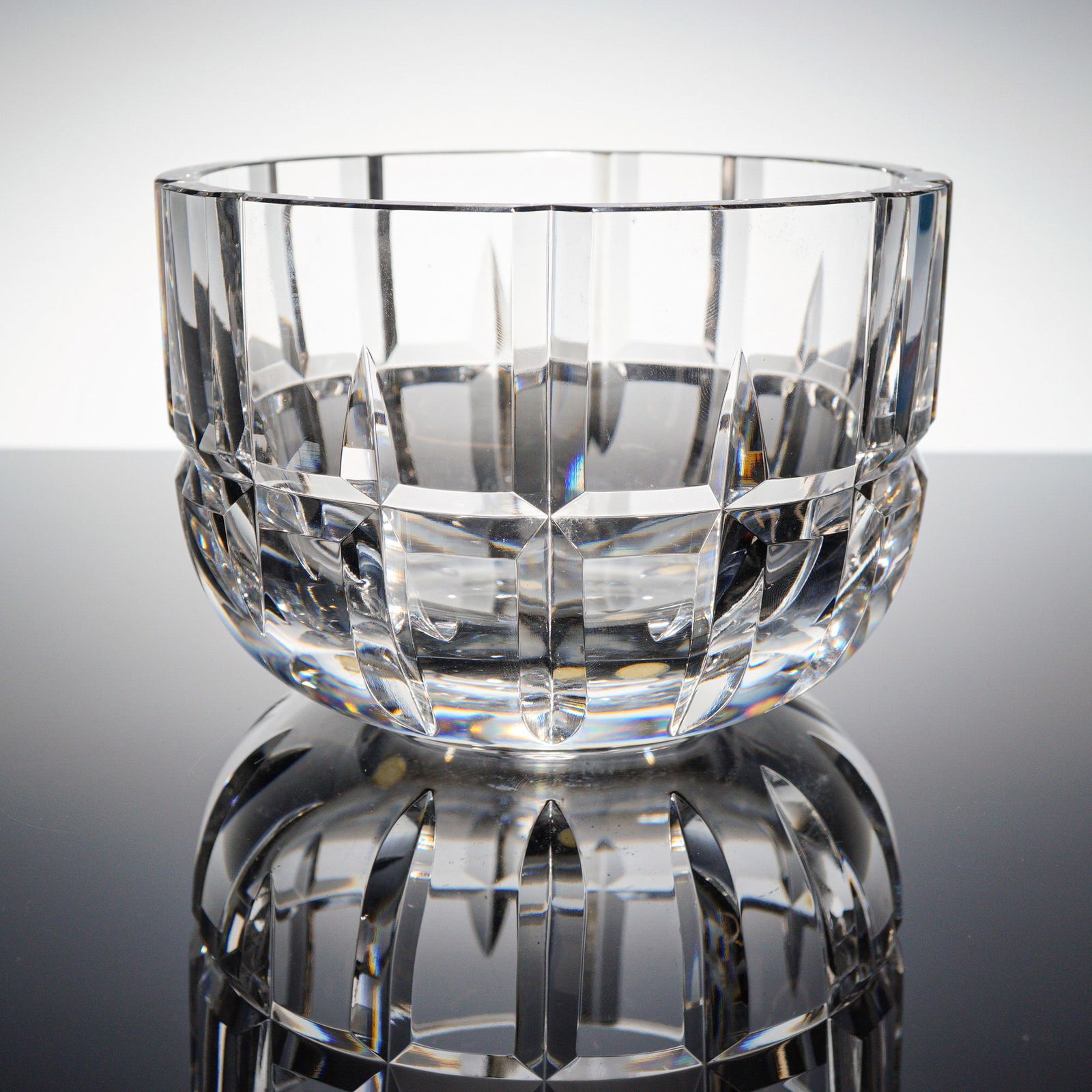 Kosta Boda Revolution Cut Crystal Bowl (1 of 3)