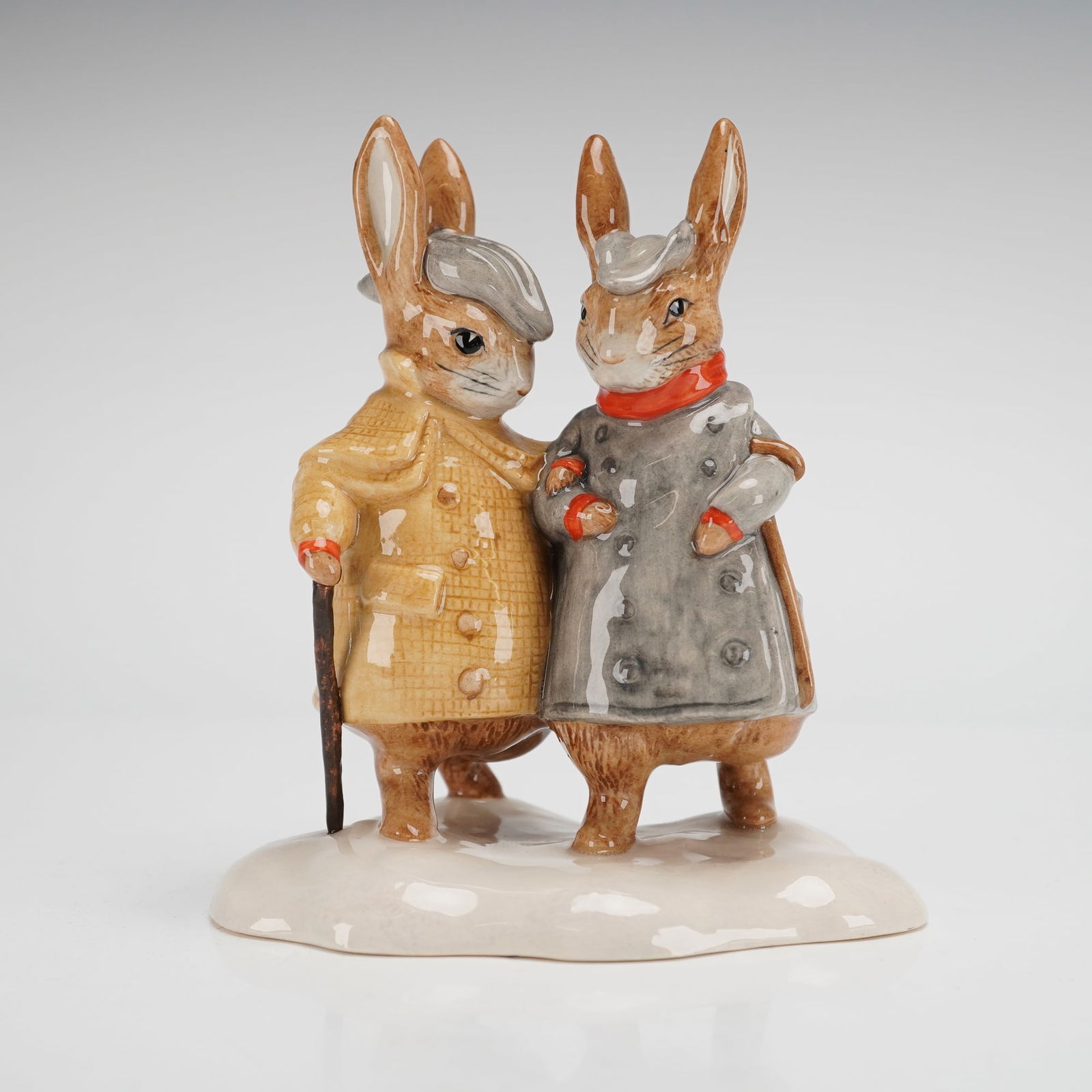 Beswick Beatrix Potter's Figurine, Two Gentlemen Rabbits (1 of 4)