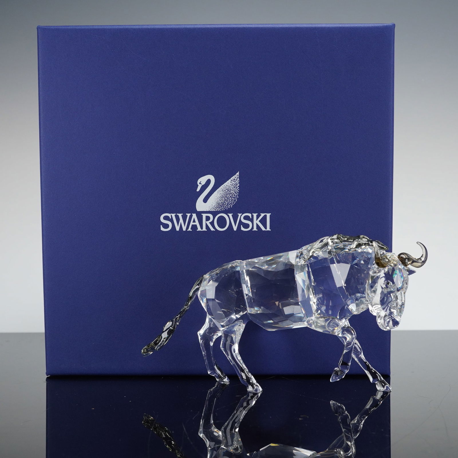 Swarovski Crystal Figurine, Gnu - 5