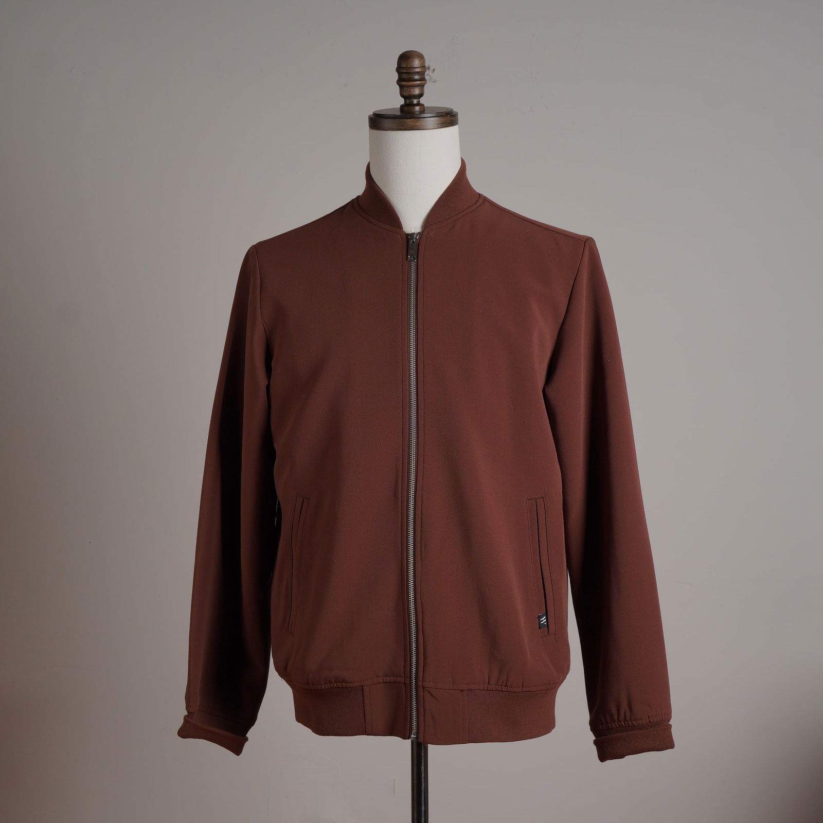 Houston White Men's Brown Bomber Jacket (1 of 6)