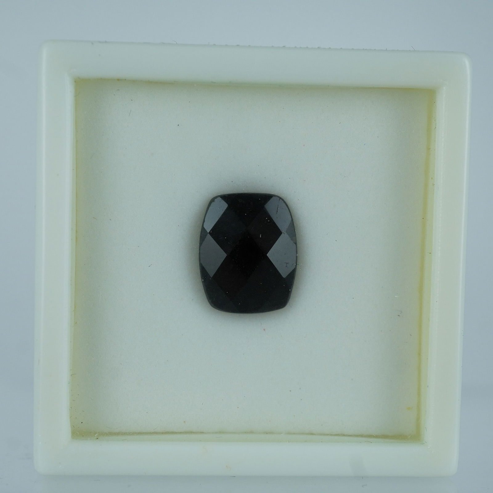 4.25 CT Black Tourmaline Cushion Cut Gemstone (1 of 1)