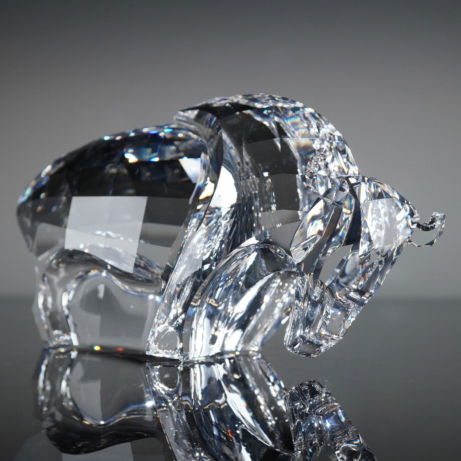 Swarovski Crystal Figurine The Buffalo by Martin Zendron, 624598 (1 of 5)