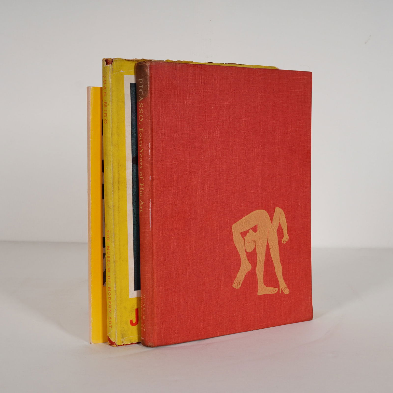 3pc First Edition Art Books, Pablo Picasso, Joan Miro & Fernand Leger (1 of 7)