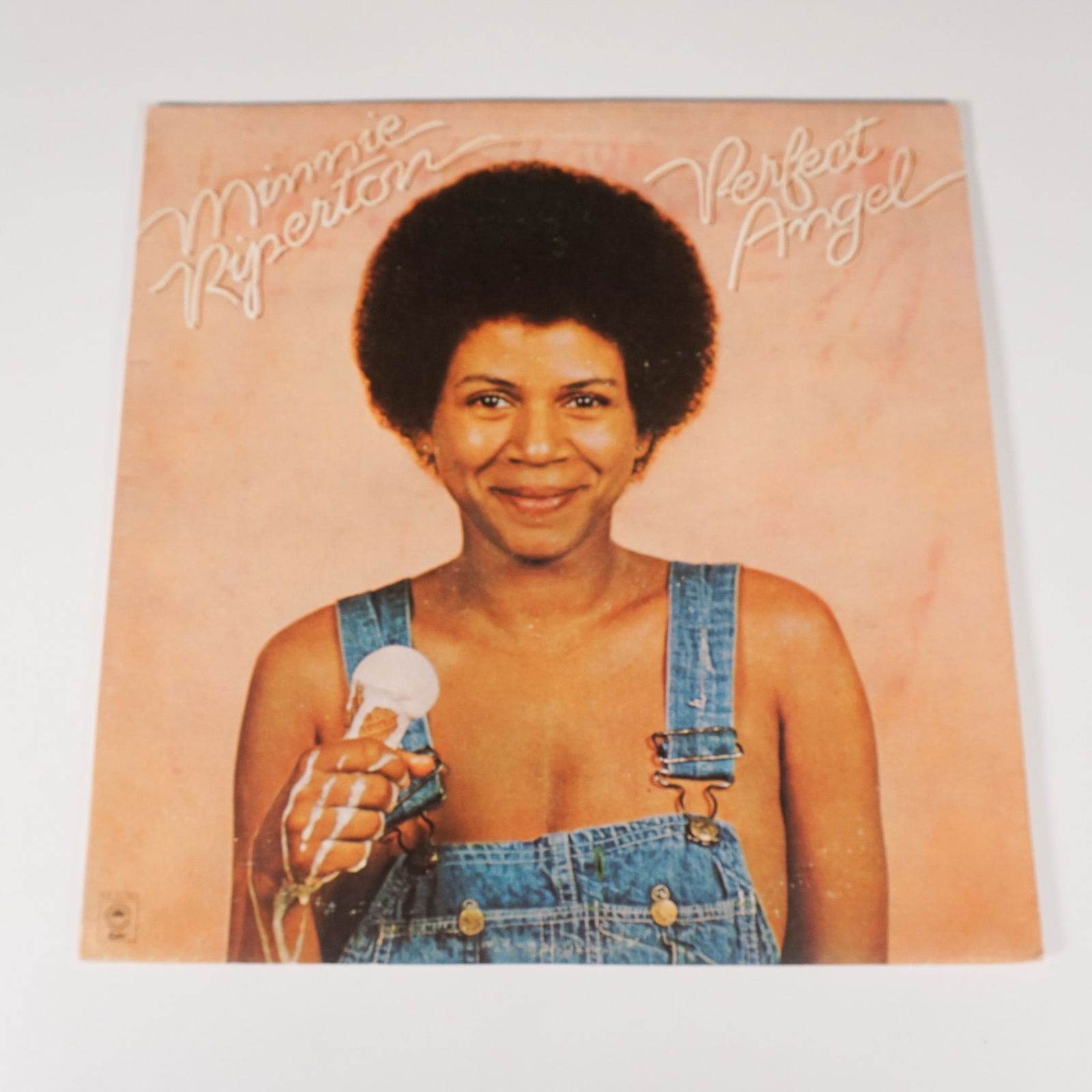 Epic Records, Vinyl Record, Minnie Riperton Perfect Angel: This is an original vinyl record of Perfect Angel by Minnie Riperton, released in 1974 under Epic Records. Perfect Angel is Riperton's second studio album, featuring her signature hit Lovin' You, whic