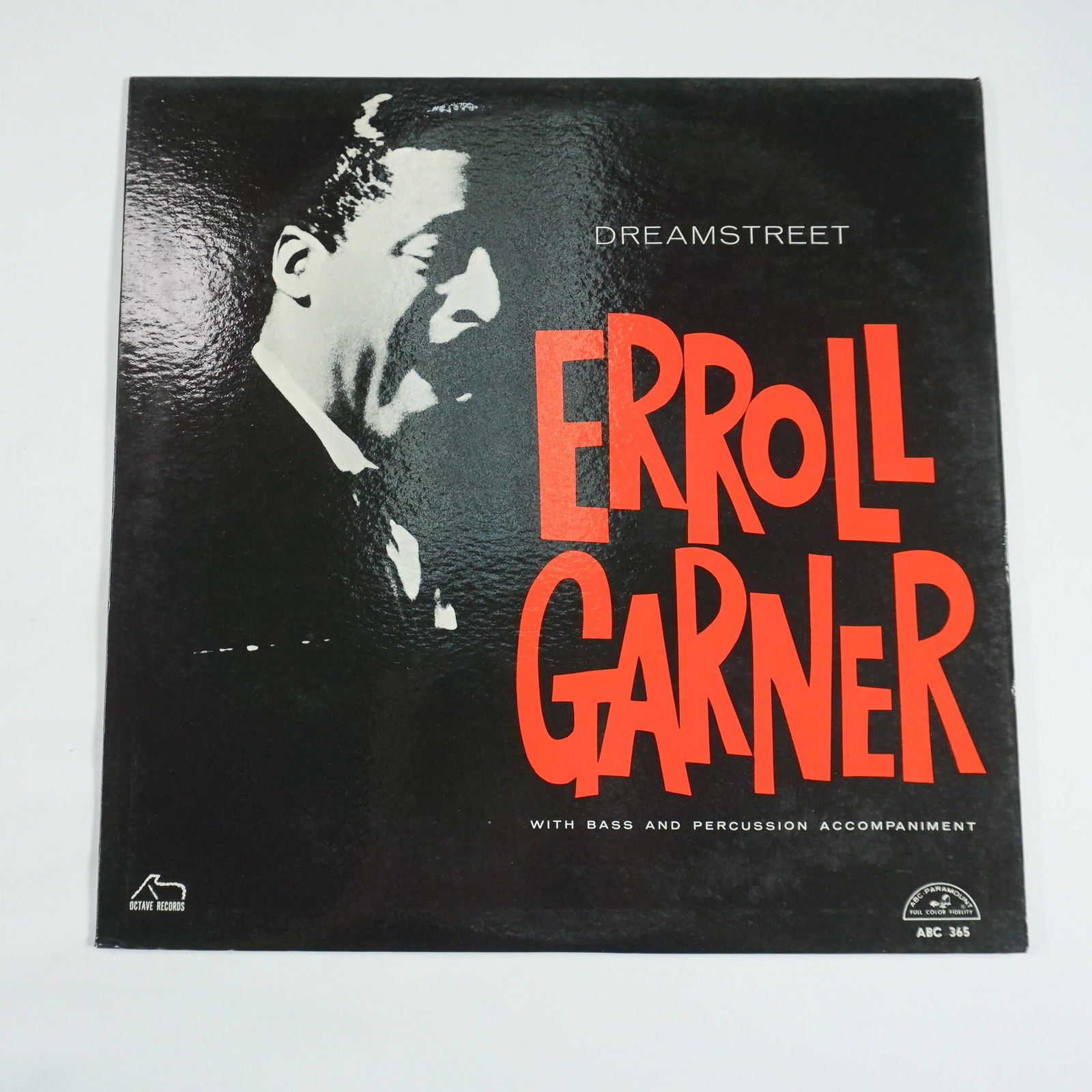 Erroll Garner Vinyl Record, Dreamstreet LP: ABC-Paramount Records ABC-365 release of Dreamstreet by Erroll Garner, featuring his signature piano style accompanied by Eddie Calhoun on bass and Kelly Martin on drums. This album includes jazz stan