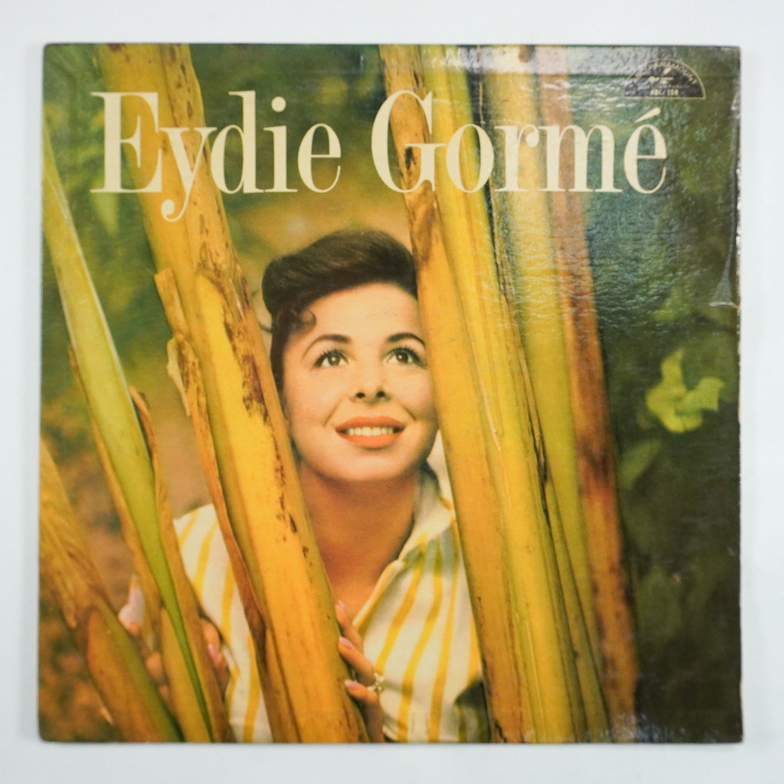 Eydie Gorme, Eydie Gorme Vinyl Record: ABC-Paramount pressing of Eydie Gorme, featuring orchestral arrangements conducted by Don Costa. This classic jazz and pop vocal album includes tracks such as I'll Take Romance, Day by Day, and Too Cl
