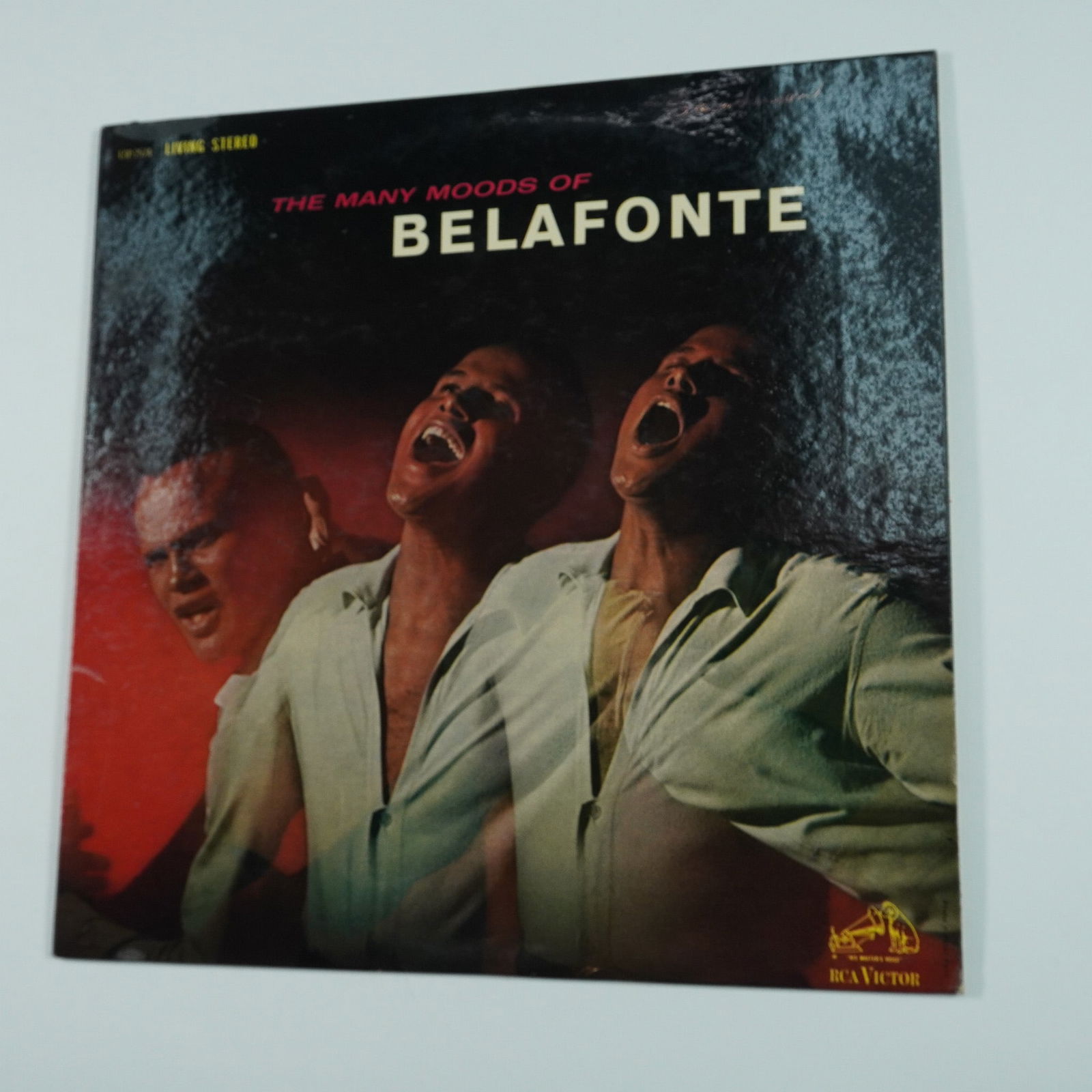 RCA Victor Vinyl Record, The Many Moods of Belafonte: Classic vinyl record featuring The Many Moods of Belafonte by legendary American singer Harry Belafonte. Released by RCA Victor, this album showcases Belafonte's dynamic vocal range and unique blend o