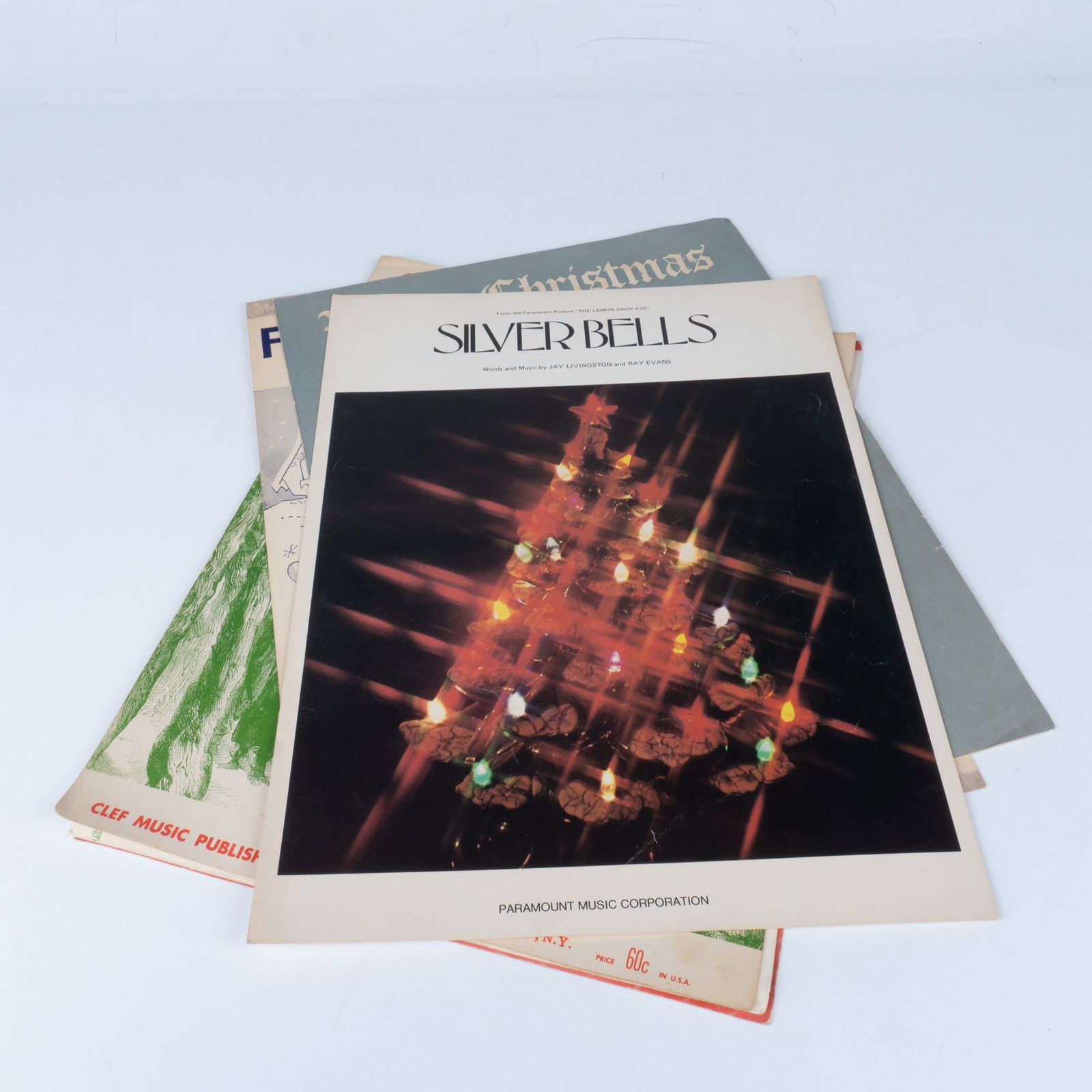 6pc Vintage Christmas Classics Sheet Music: Reminisce and rekindle the times when we gathered around by the fire at the piano for holiday rejoicing. This collection starts with the Irving Berlin staple White Christmas, Silverbells, Silent Night