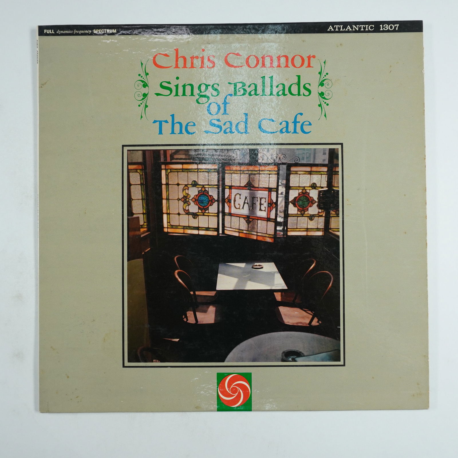 Atlantic Recording Vinyl LP, Chris Connor Sings Ballads of the Sad Cafe: Atlantic Recording presents 'Chris Connor Sings Ballads of the Sad Cafe', a soulful jazz album featuring the smooth and expressive vocals of Chris Connor. With a rich blend of soul-jazz and big band i