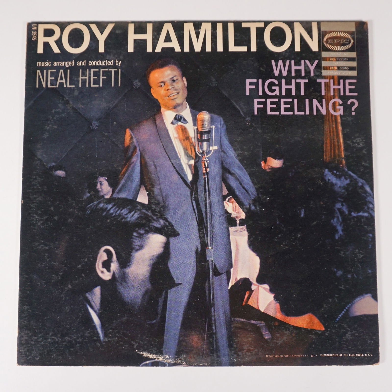 Epic Records, Vinyl, Roy Hamilton Why Fight the Feeling (1 of 3)