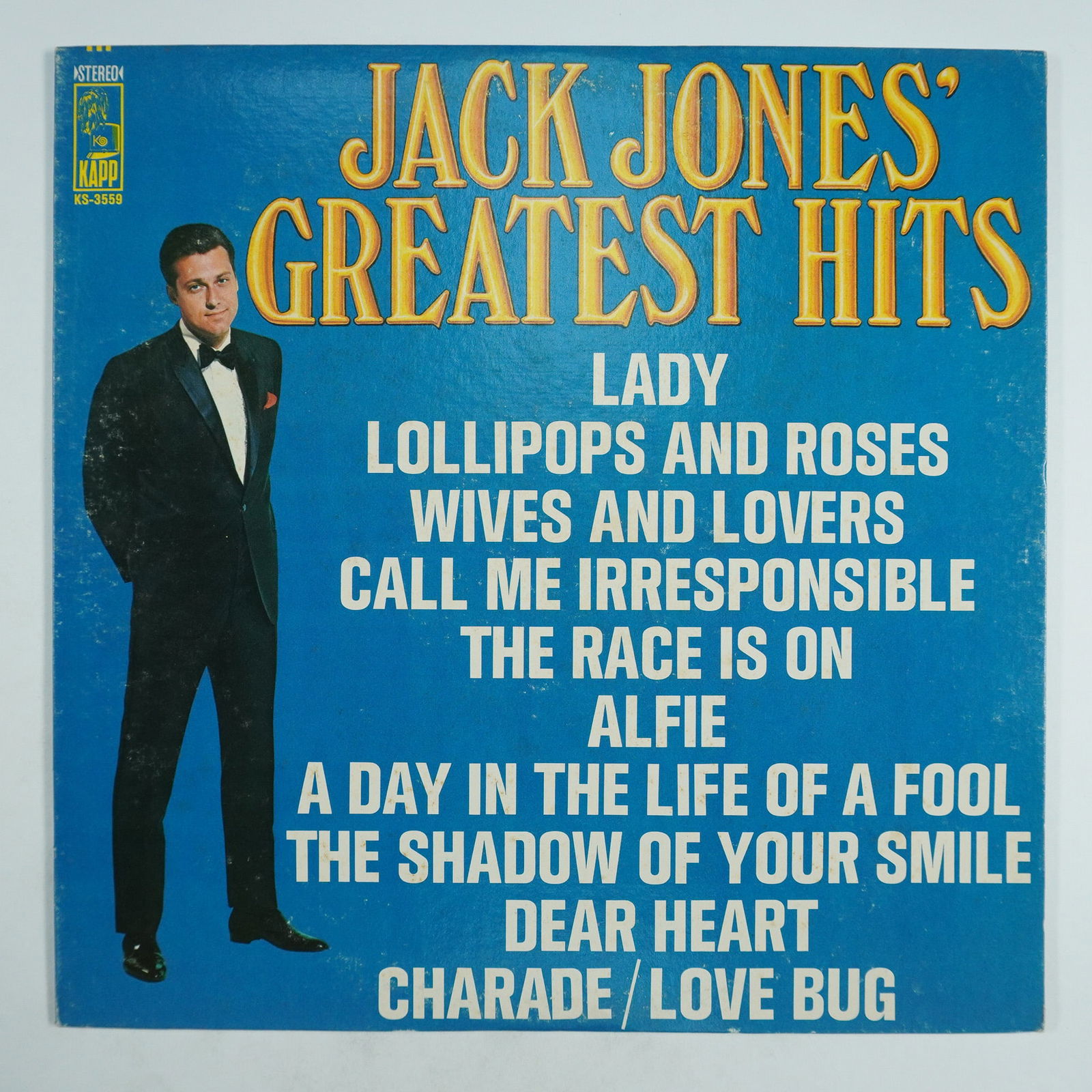 Jack Jones Gift Greatest Hits Vinyl Record, Kapp Records (1 of 3)
