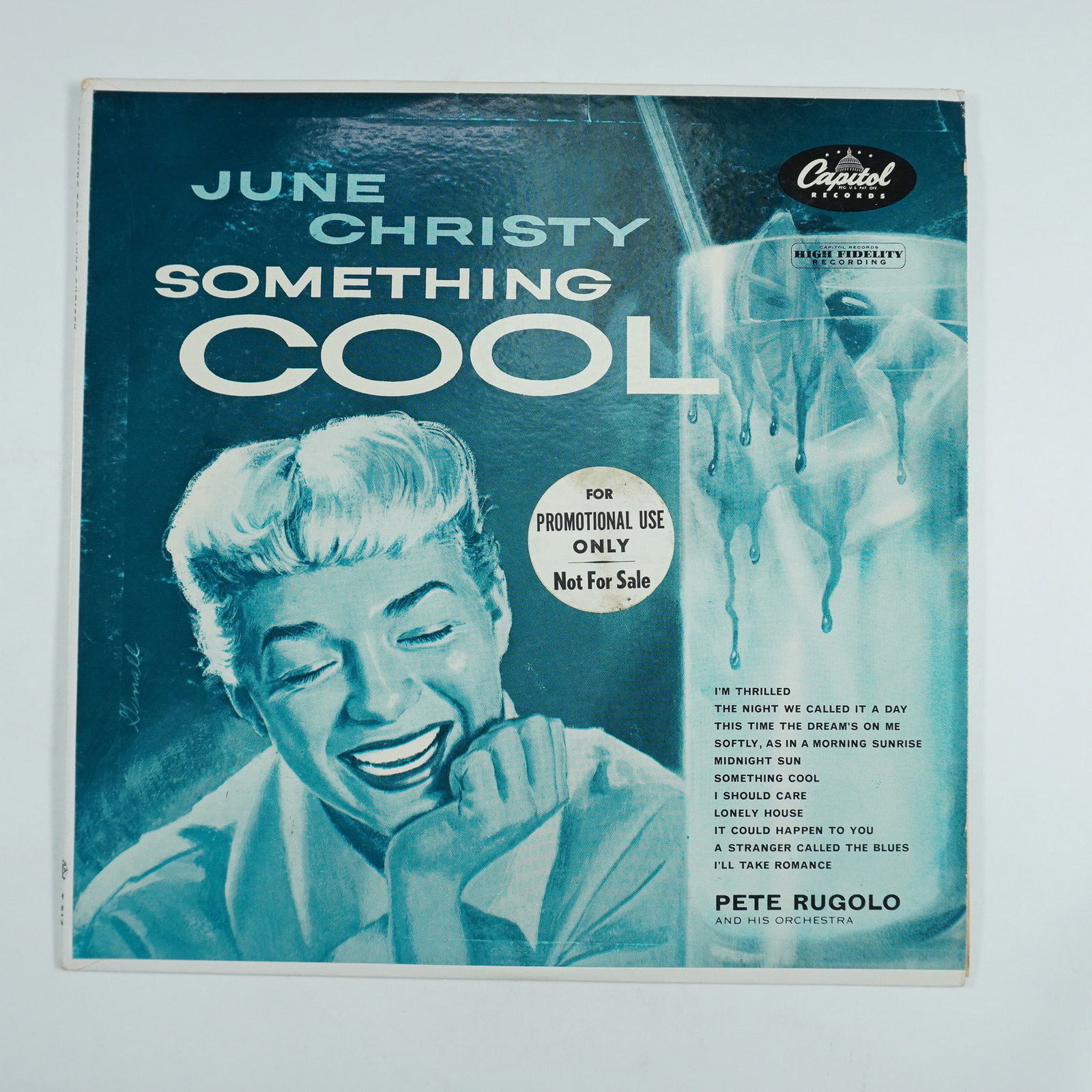June Christy Vinyl Record, Something Cool: Experience the smooth, sultry vocals of jazz singer June Christy with this original pressing of 'Something Cool', released by Capitol Records. Accompanied by Pete Rugolo and his orchestra, Christy del