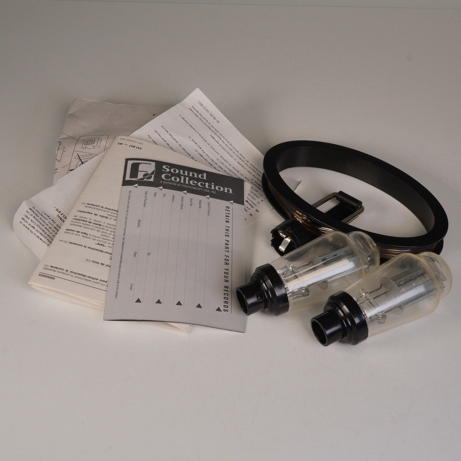 3pc Polyconcept Sound Collection Electrical Components - 4