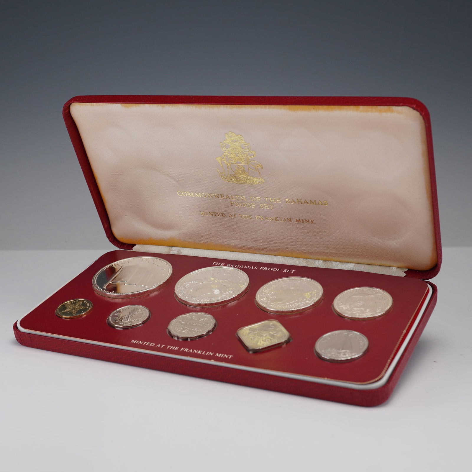 1977 Franklin Mint Proof Coin Set - Commonwealth of the Bahamas (1 of 4)
