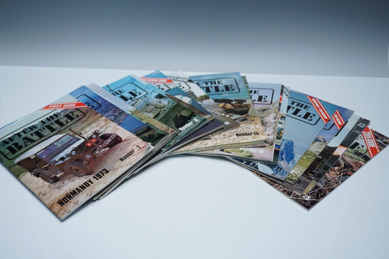 25pc Softcover, After the Battle Magazine Collection: This 25-issue collection of After the Battle magazines, including the first issue (1973), explores historical battle sites with in-depth analysis, rare photographs, and firsthand accounts. Published q