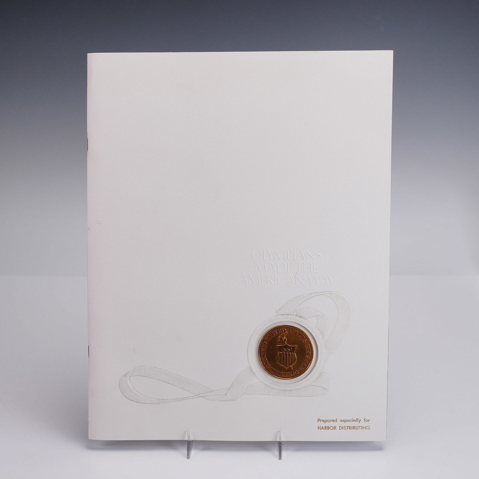 Olympians Made the American Way Booklet with Medallion (1 of 4)