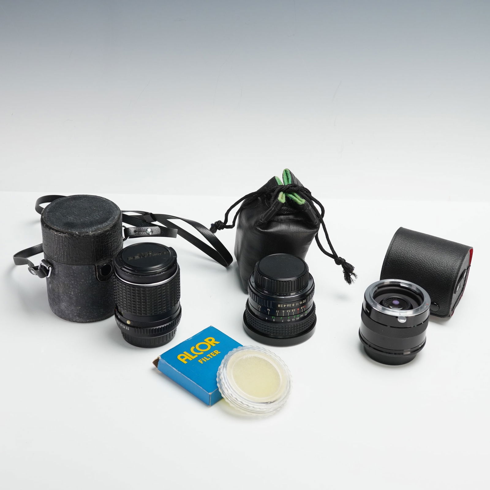 3pc Asahi Pentax & Alcor Photography Lenses & Filters (1 of 9)