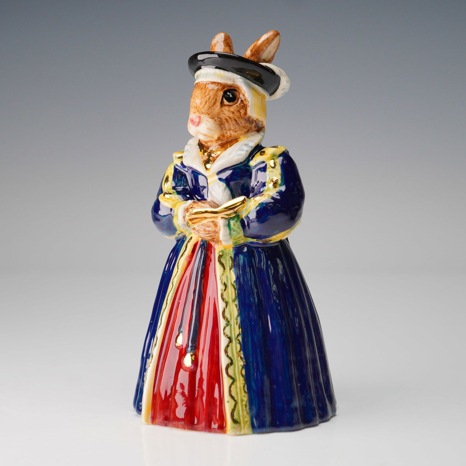 Royal Doulton Bunnykins Prototype Colorway Figurine, Catherine Parr (1 of 5)