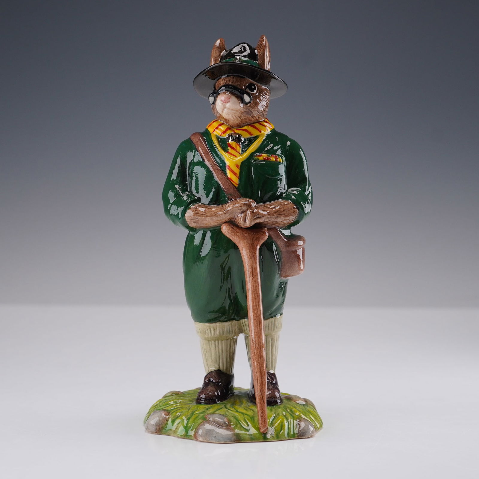 Royal Doulton Bunnykins Prototype Figurine, Scout Leader (1 of 5)
