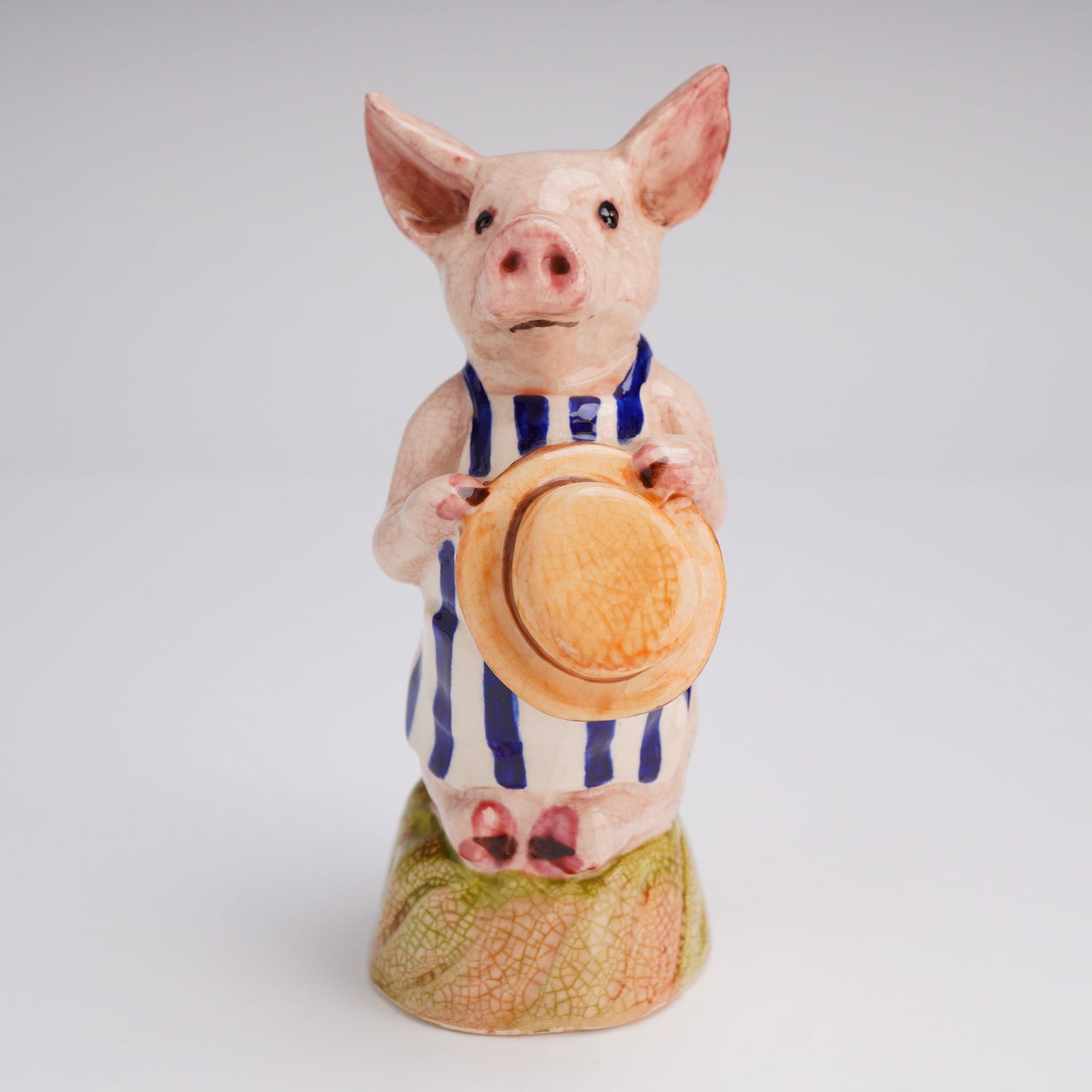 Royale Stratford Hand Painted Bone China Figurine, Humble Pig (1 of 4)